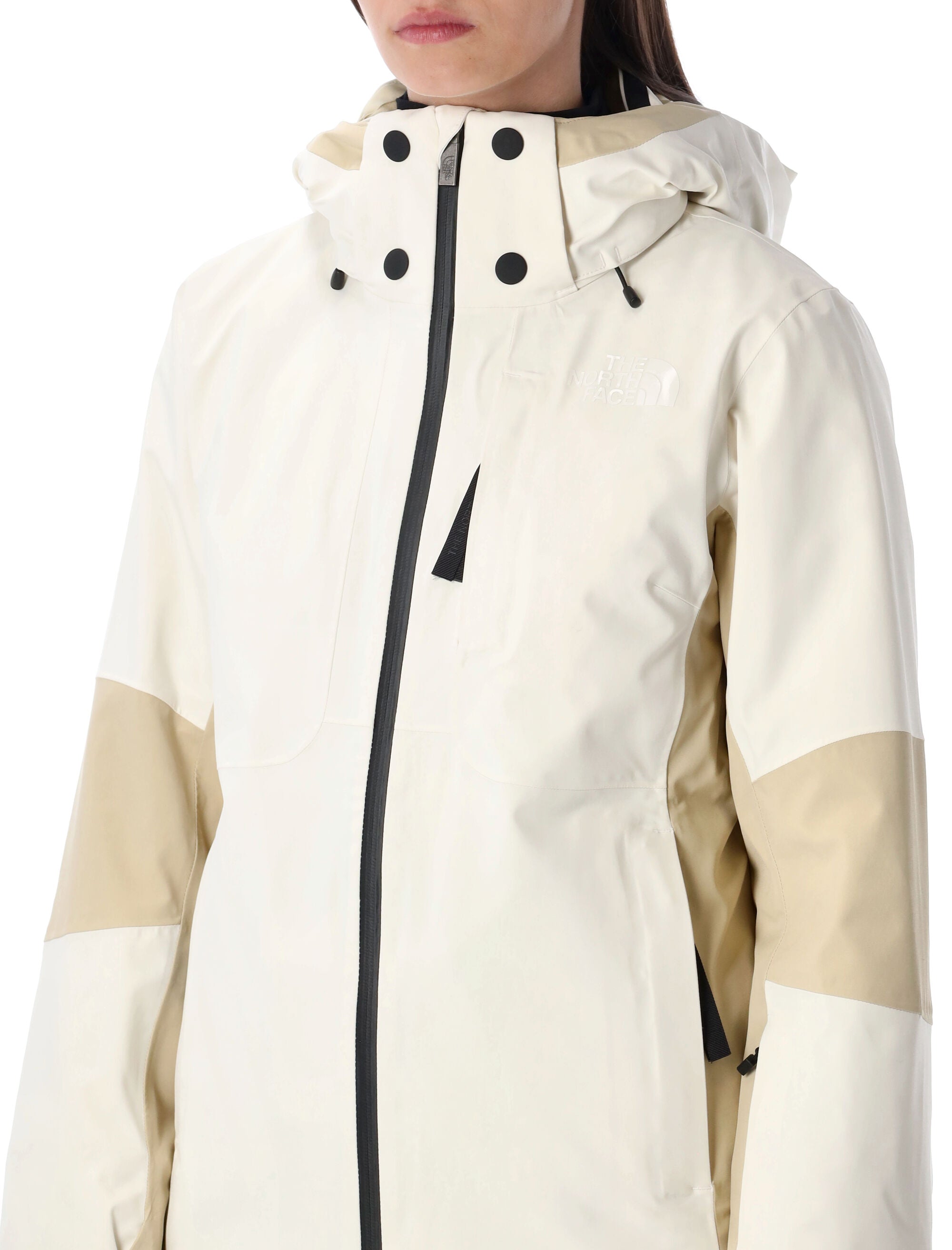 Lenado Ski Jacket Beige And White
