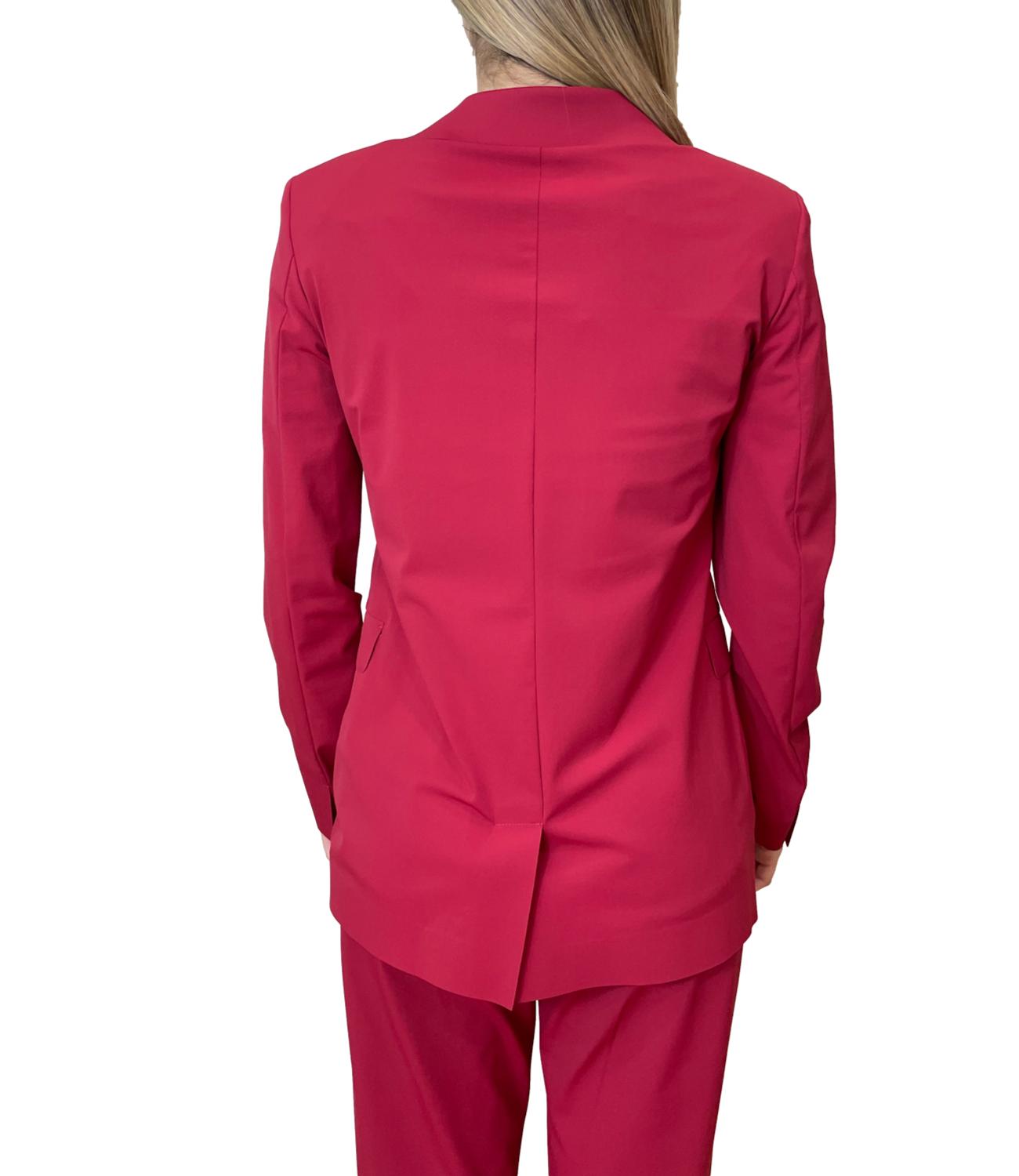 Dark Red Mmlpalo Polyamide Jacket