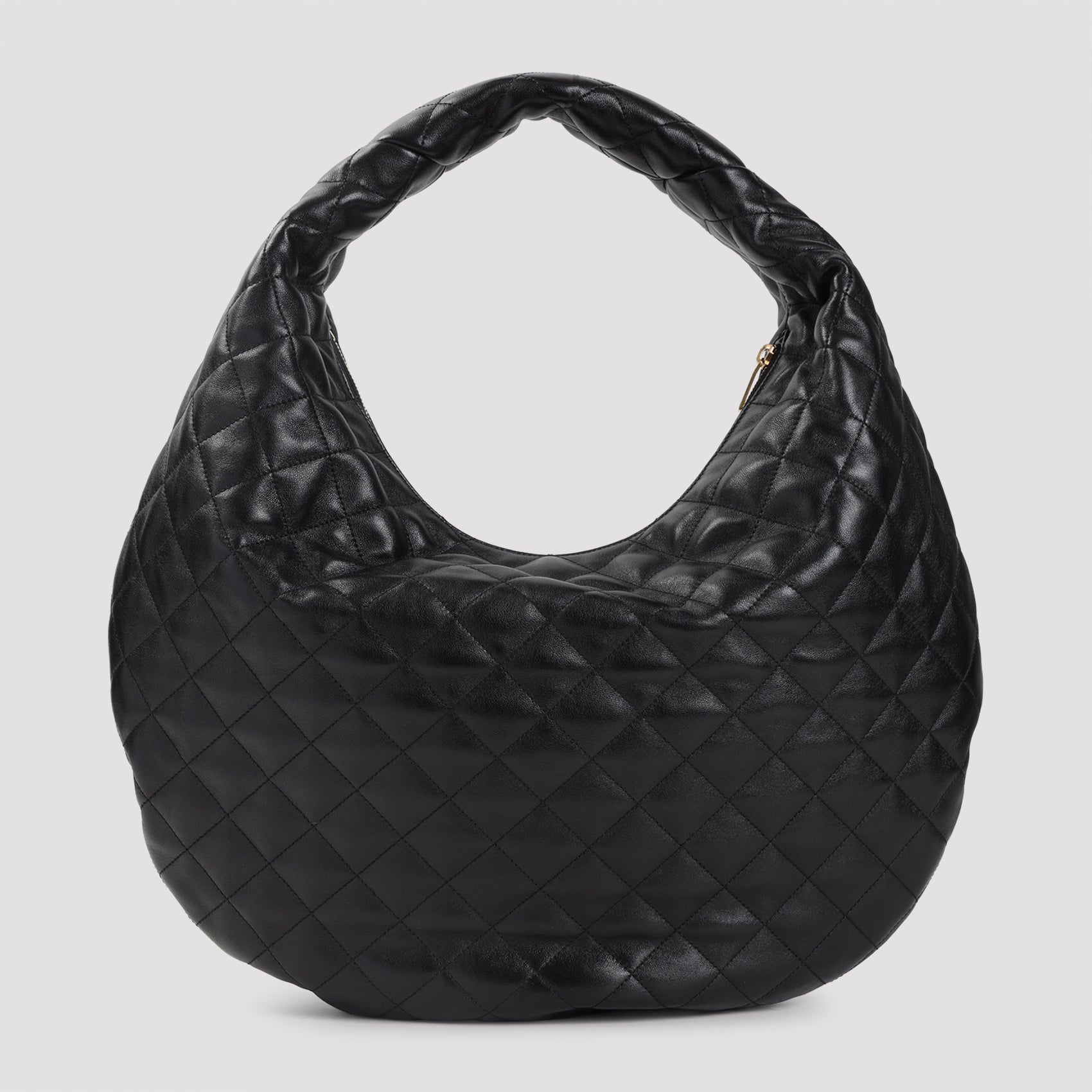 Quilted Crescent Handbag