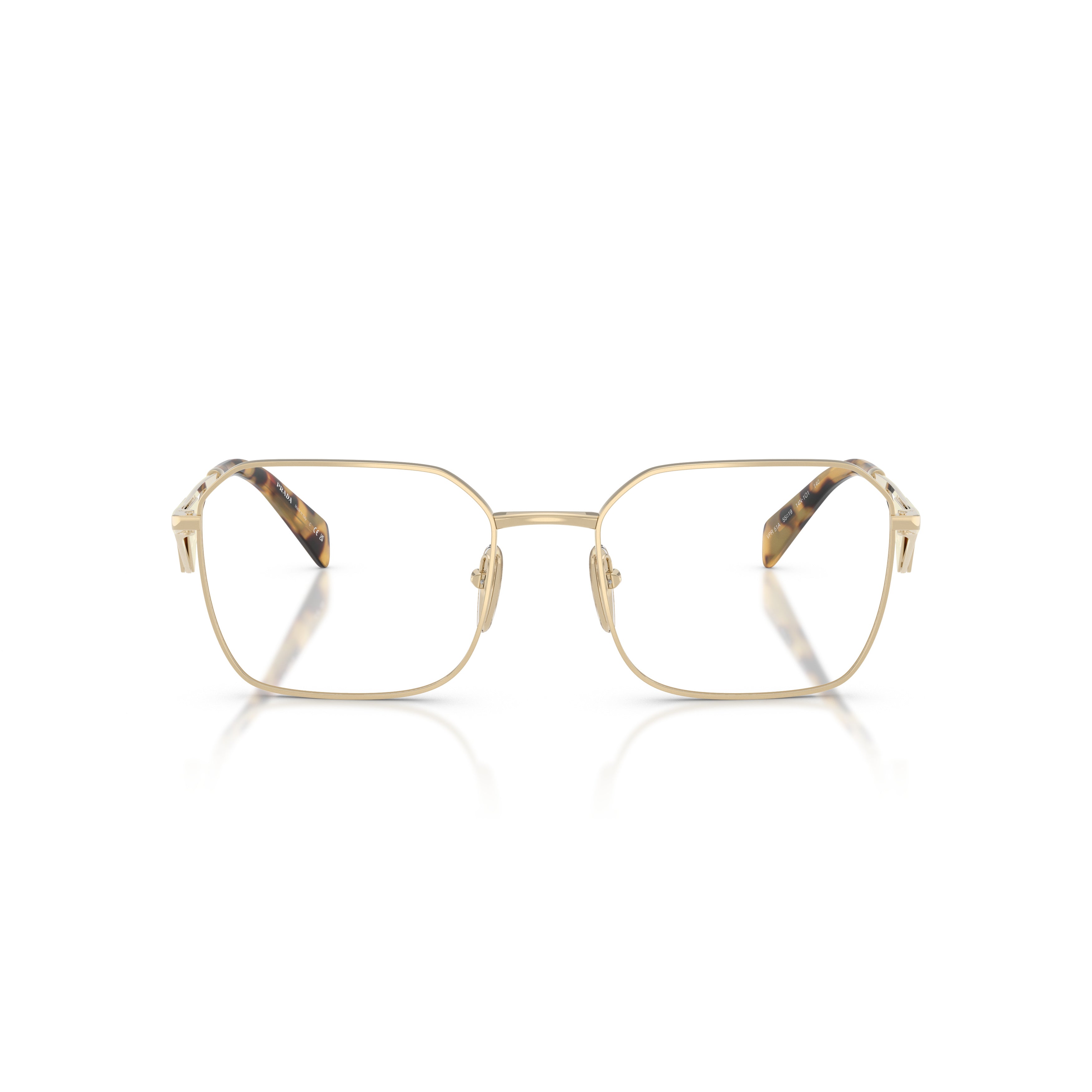 0pr A51v Square Metal Frame Sunglasses
