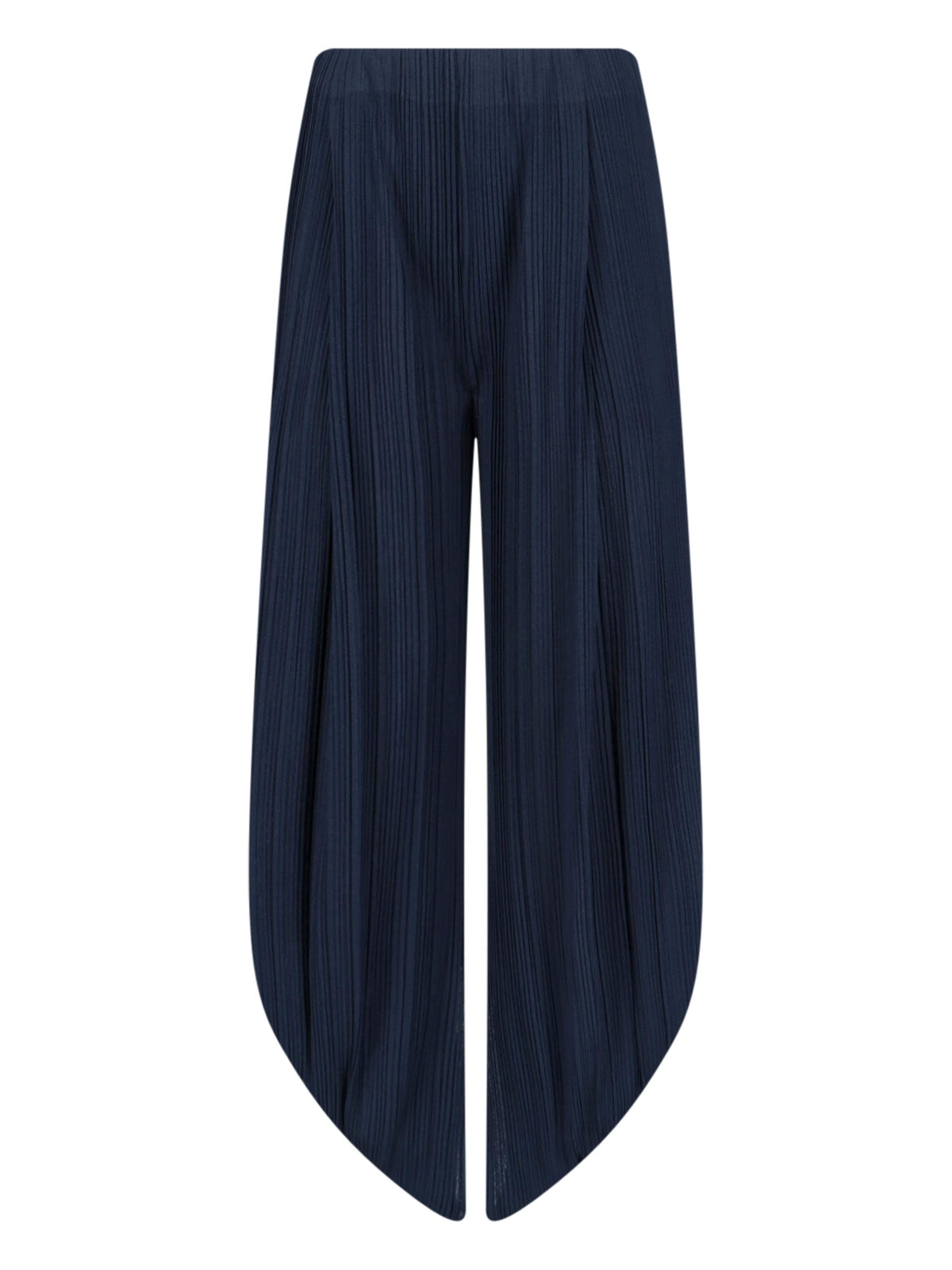 Tailored High-Waist Trousers with Straight Leg Design