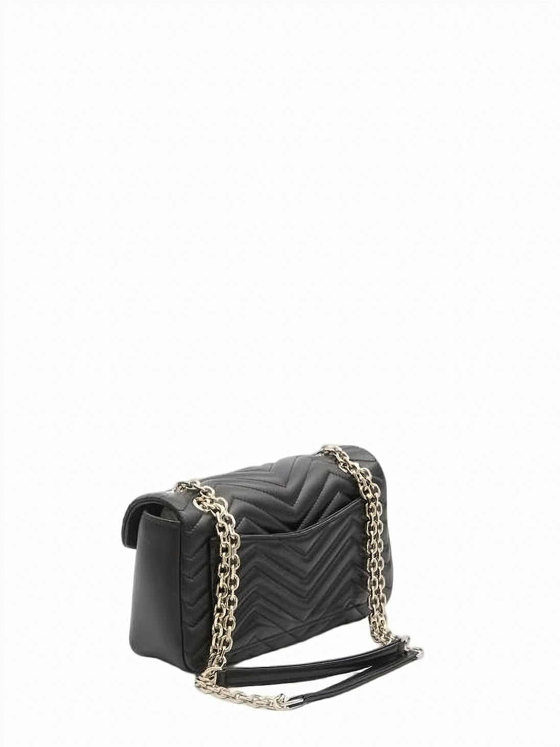 Medium Quilted Sheepskin Shoulder Bag with Double G Logo