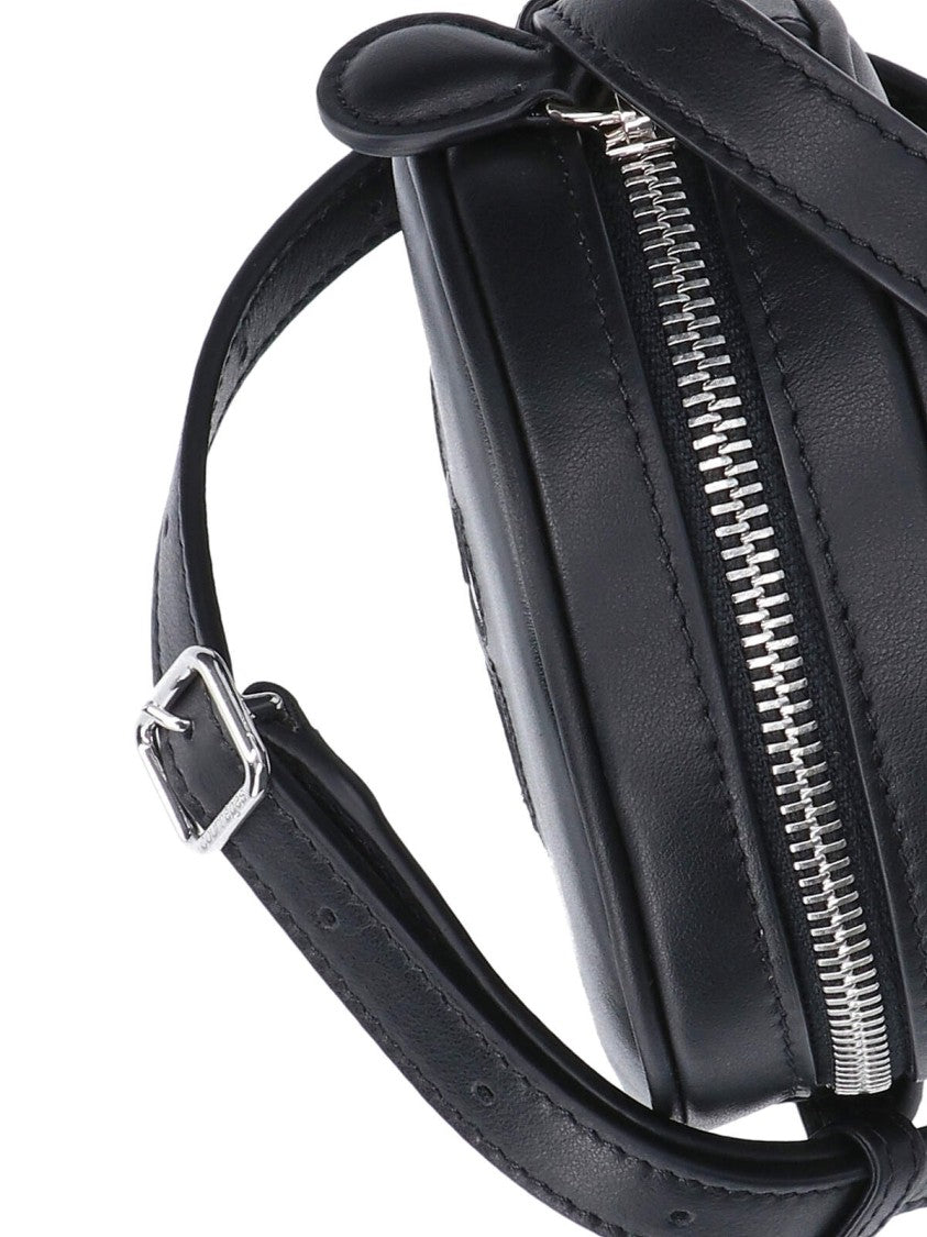 "Reedition Circle" Mini Bag – Black