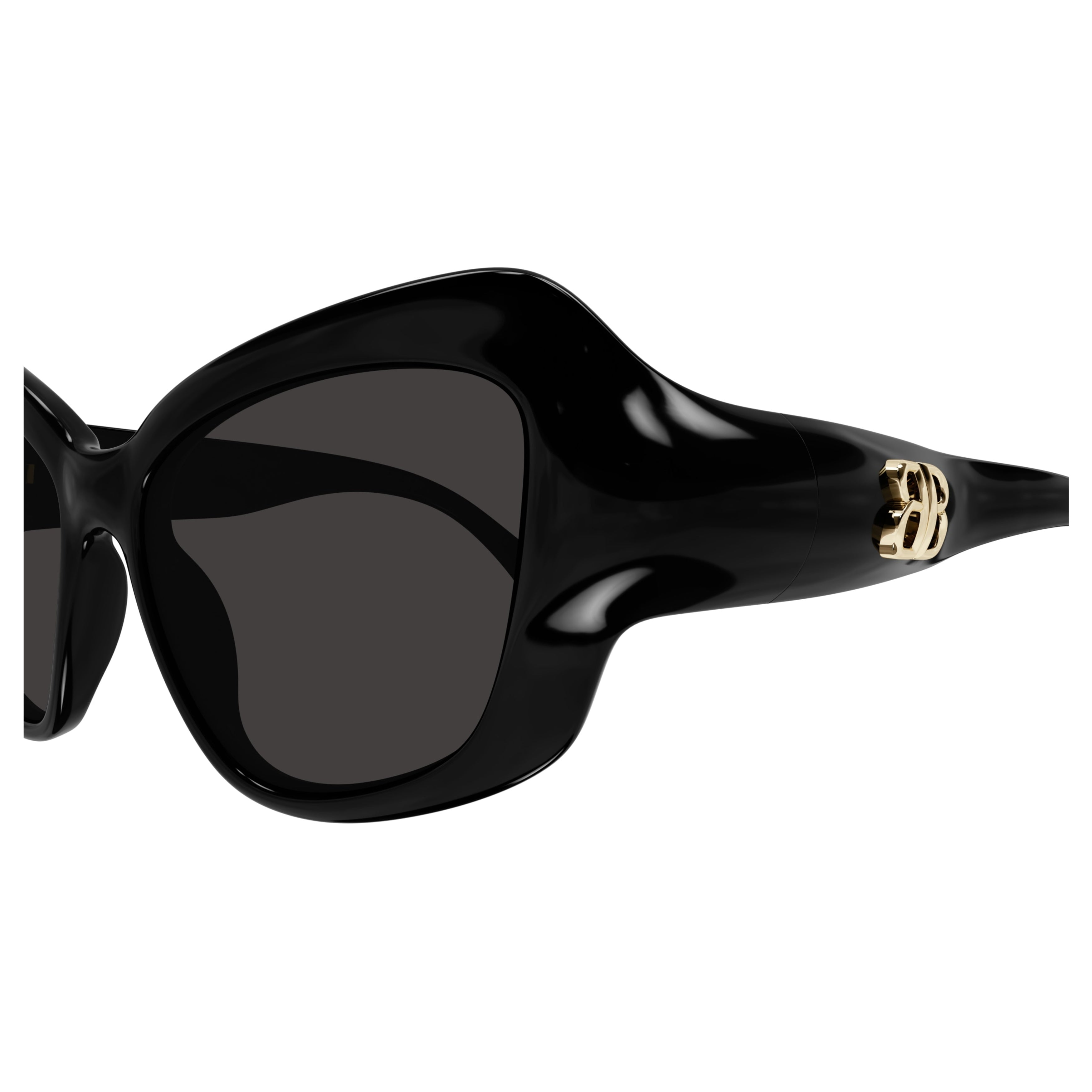 Bb0353s Oversized Black Sunglasses