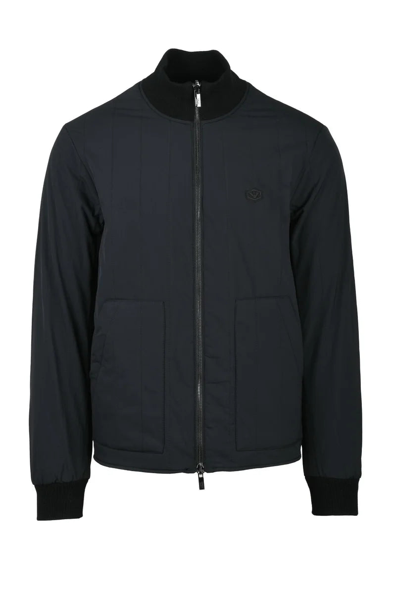Reversible Nylon Jacket - Black