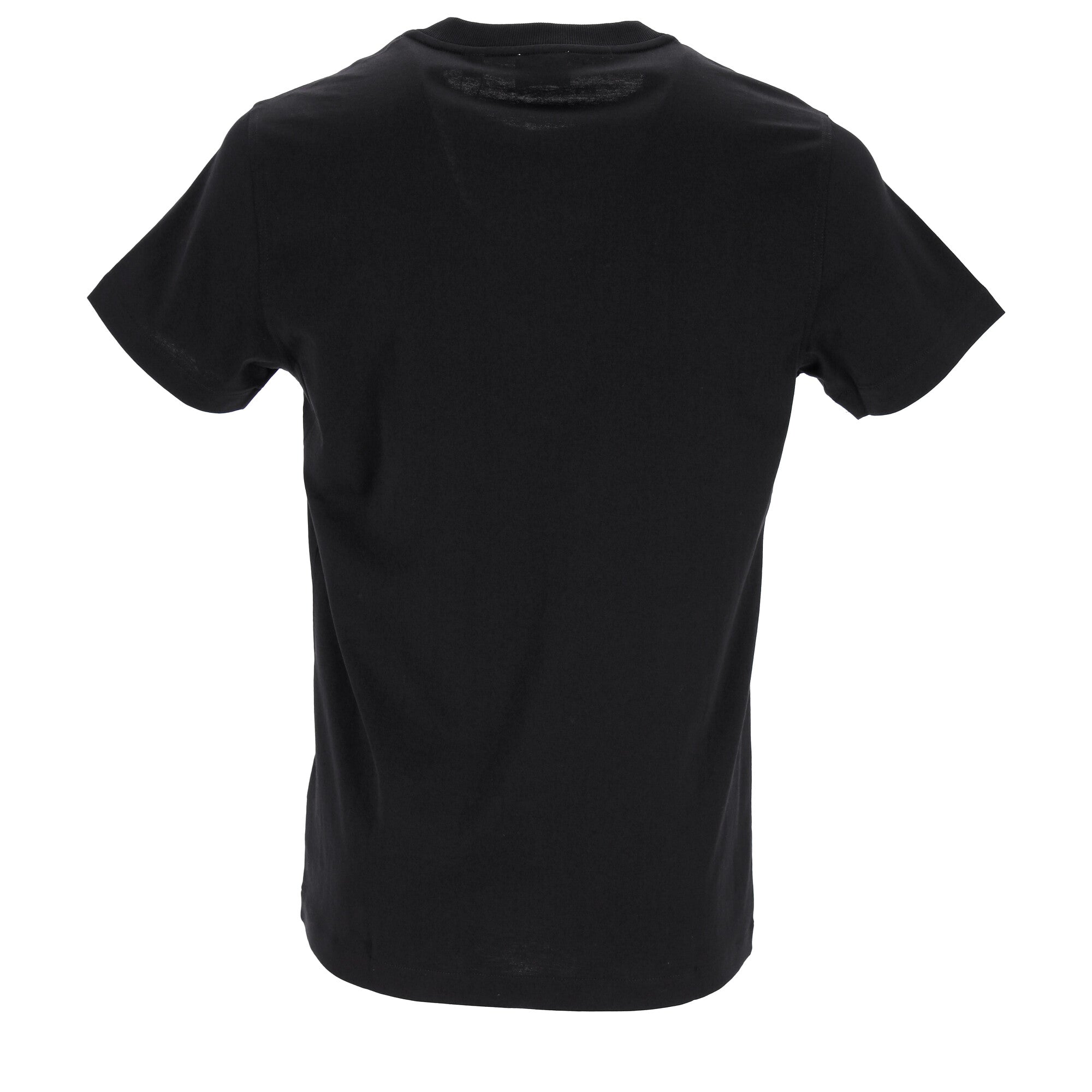 Logo Embroidered Black T-Shirt With Minimalist Aesthetic