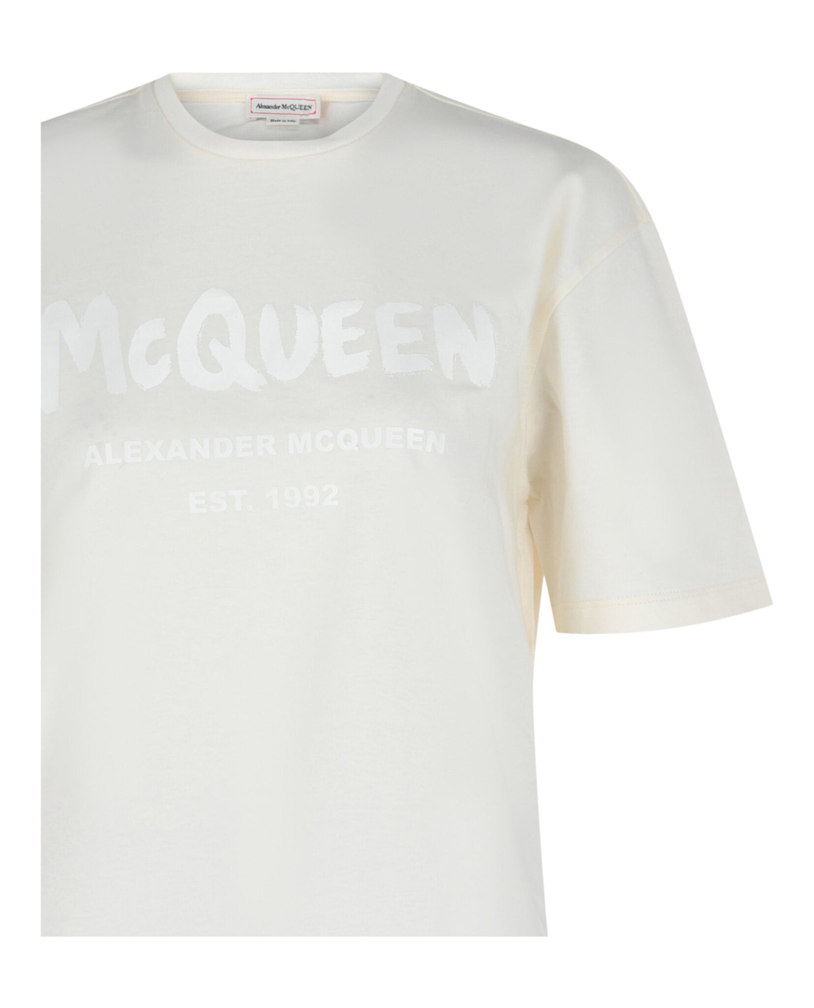 Graffiti Logo Cotton T-Shirt