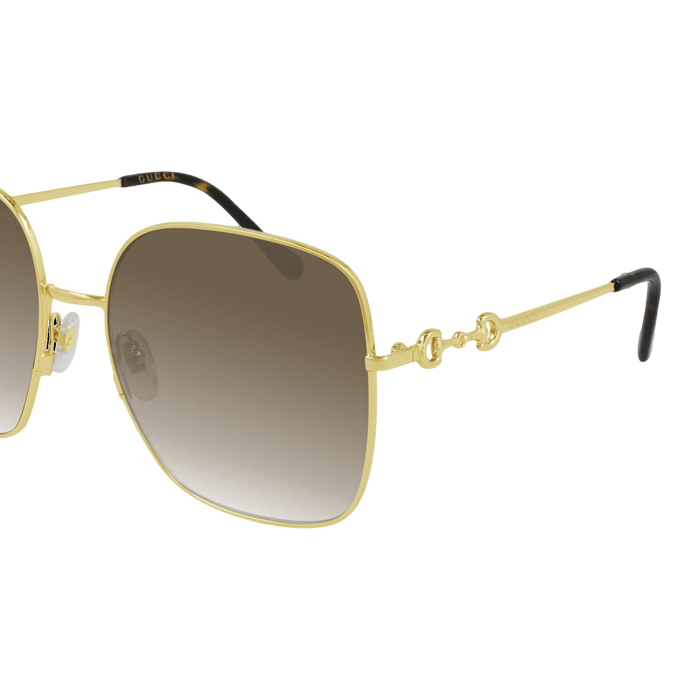 Sunglasses Gg0879S 002 Gold Gold Brown 61/18/140