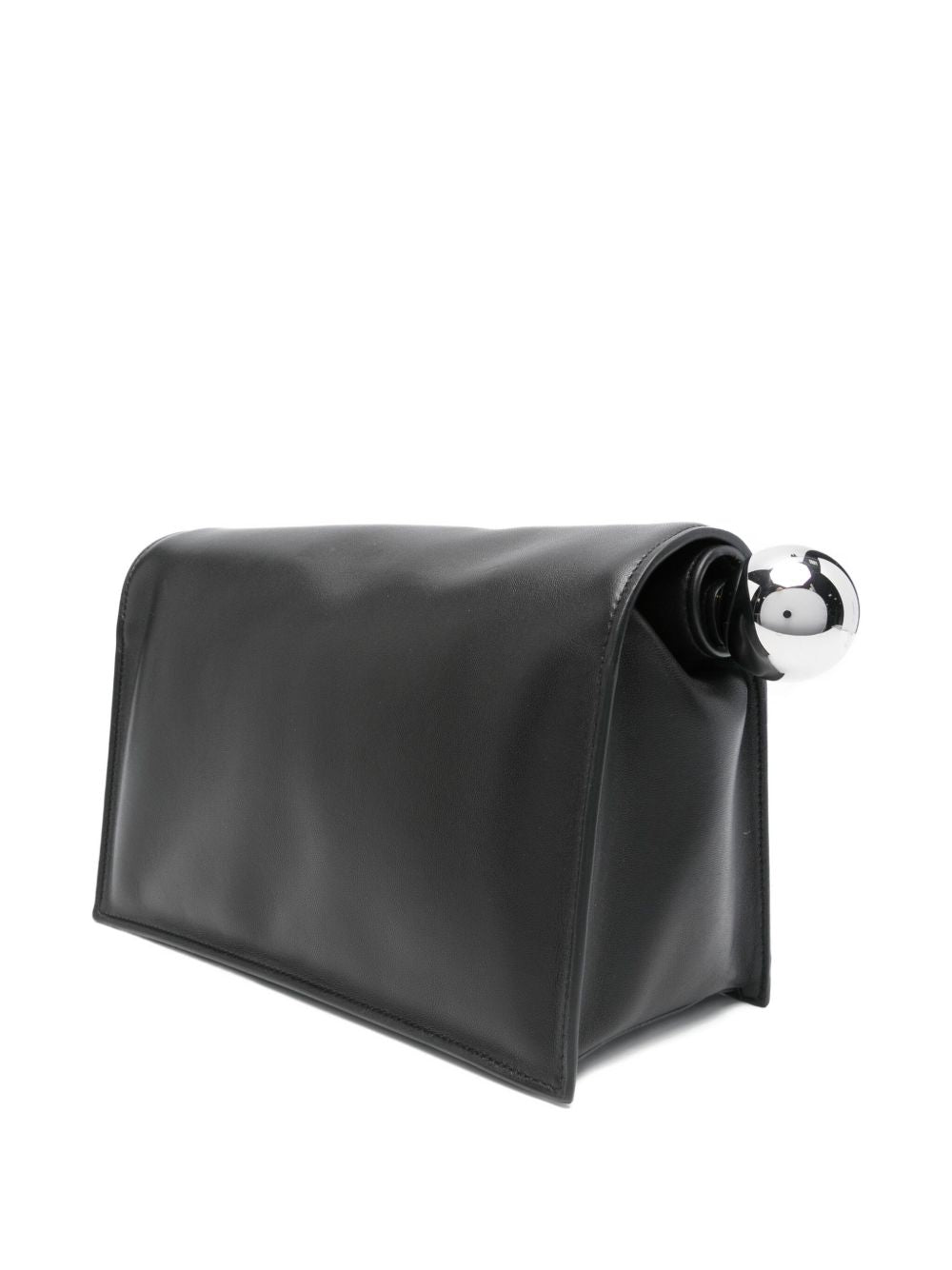 Structured Rectangular Black Bag