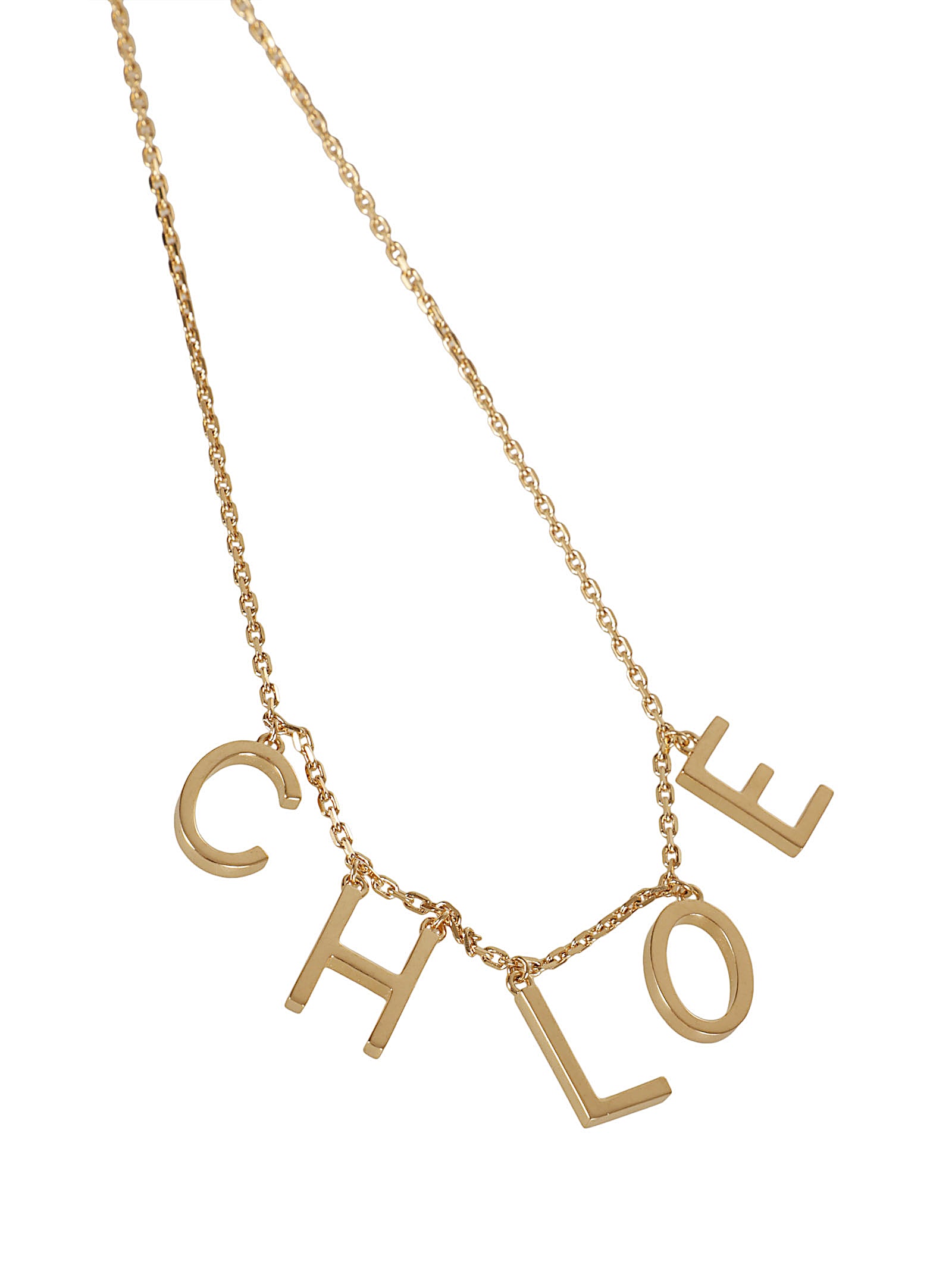Charms Necklace With Individual Letter Accents
