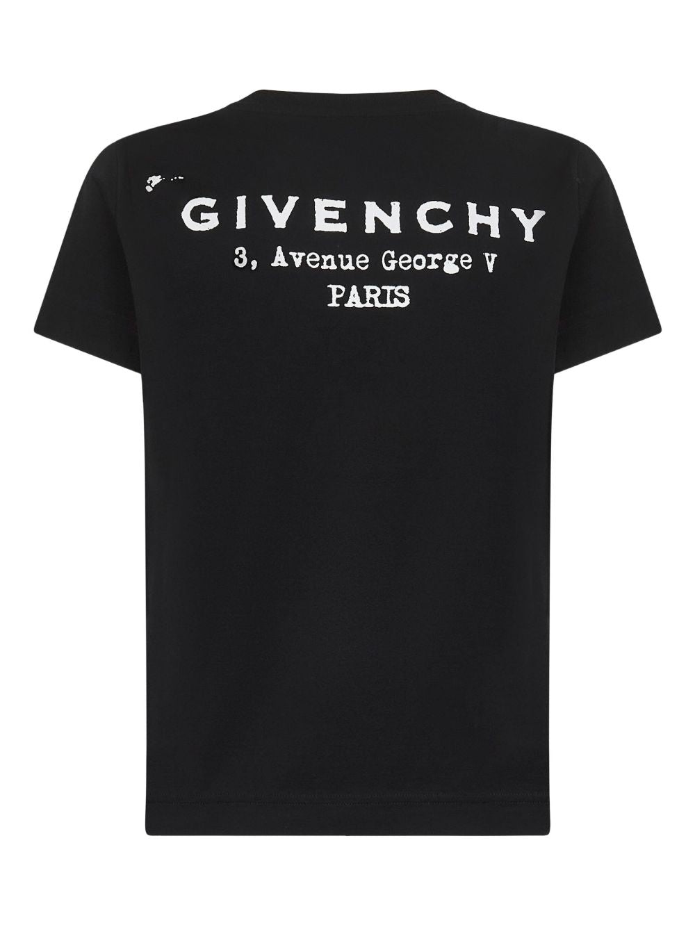 Ribbed Black Crewneck Top