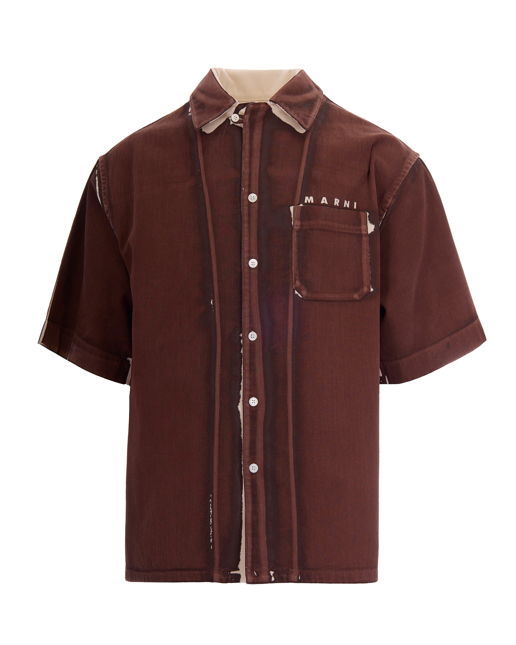 Tobacco Denim Shirt