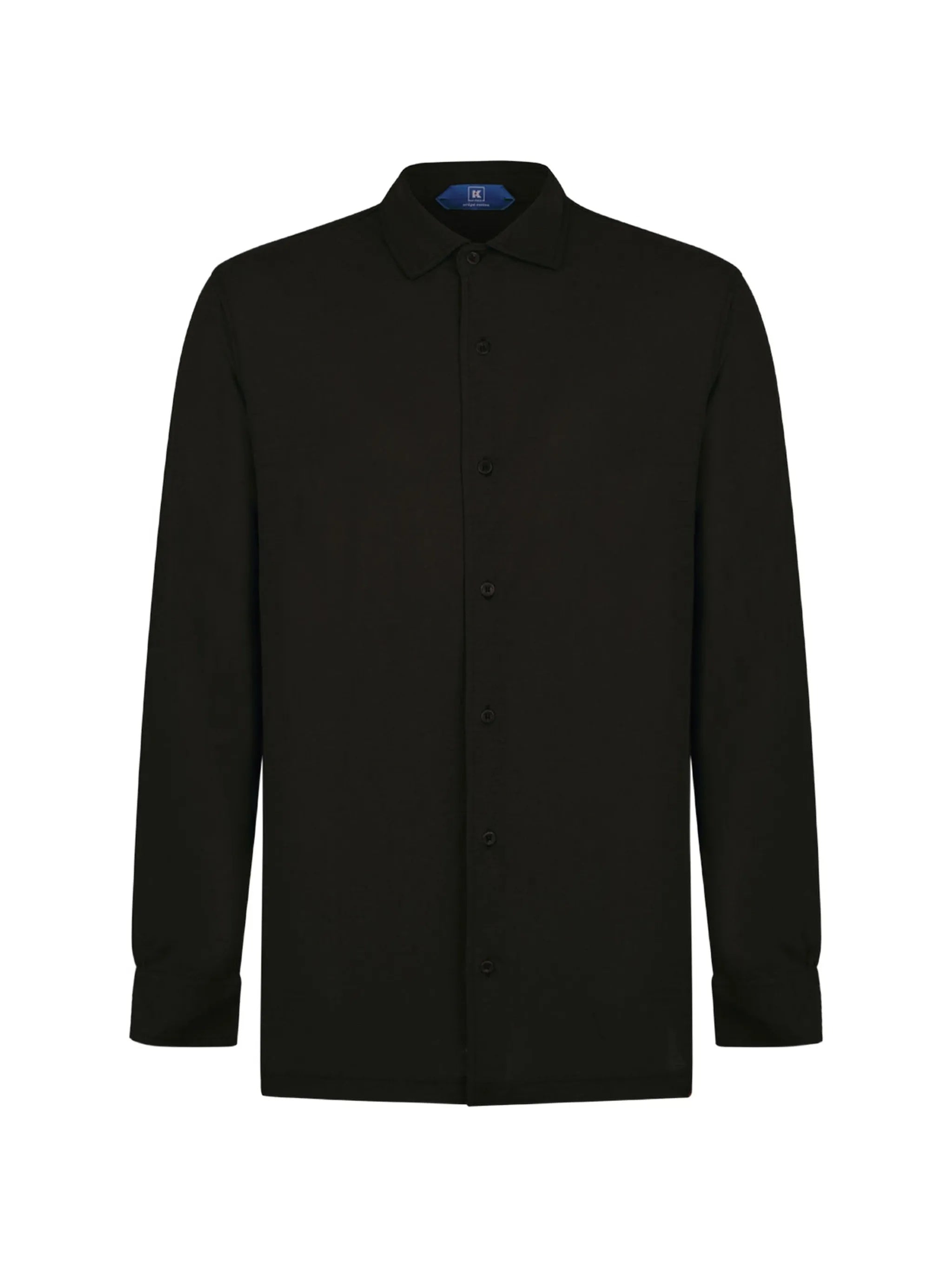 Black Capri Long-Sleeve Shirt