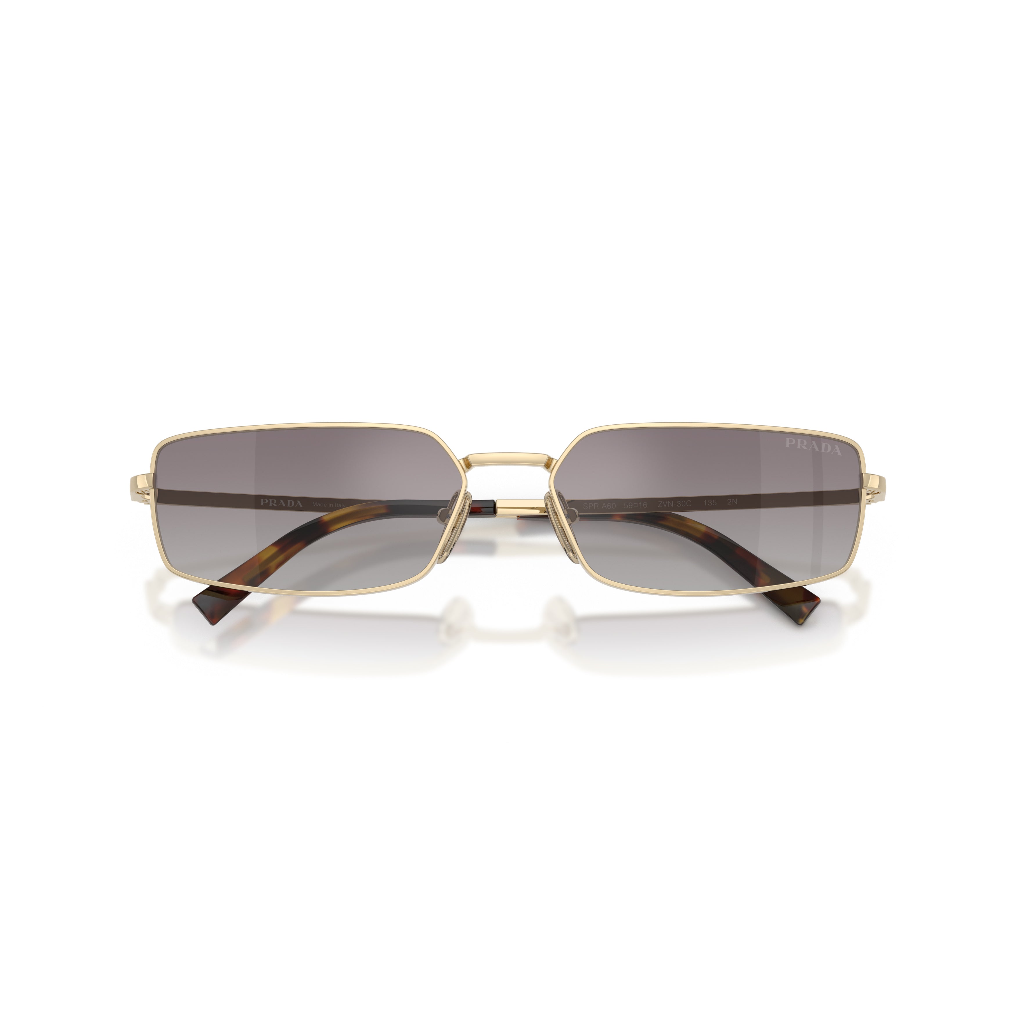 0pr A60s Gradient Grey Rectangular Sunglasses