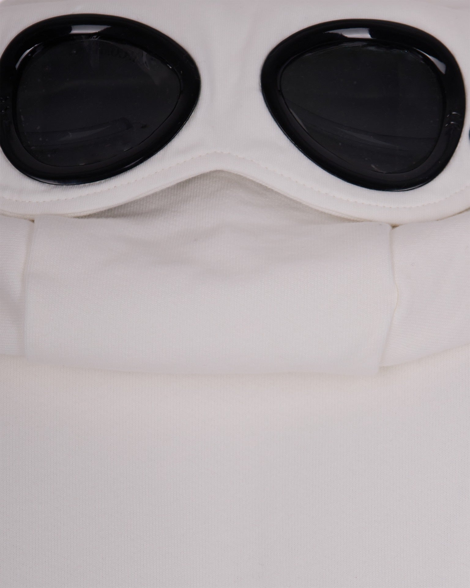 Diagonal Raised Fleece Hoodie with Adjustable Goggle Hood