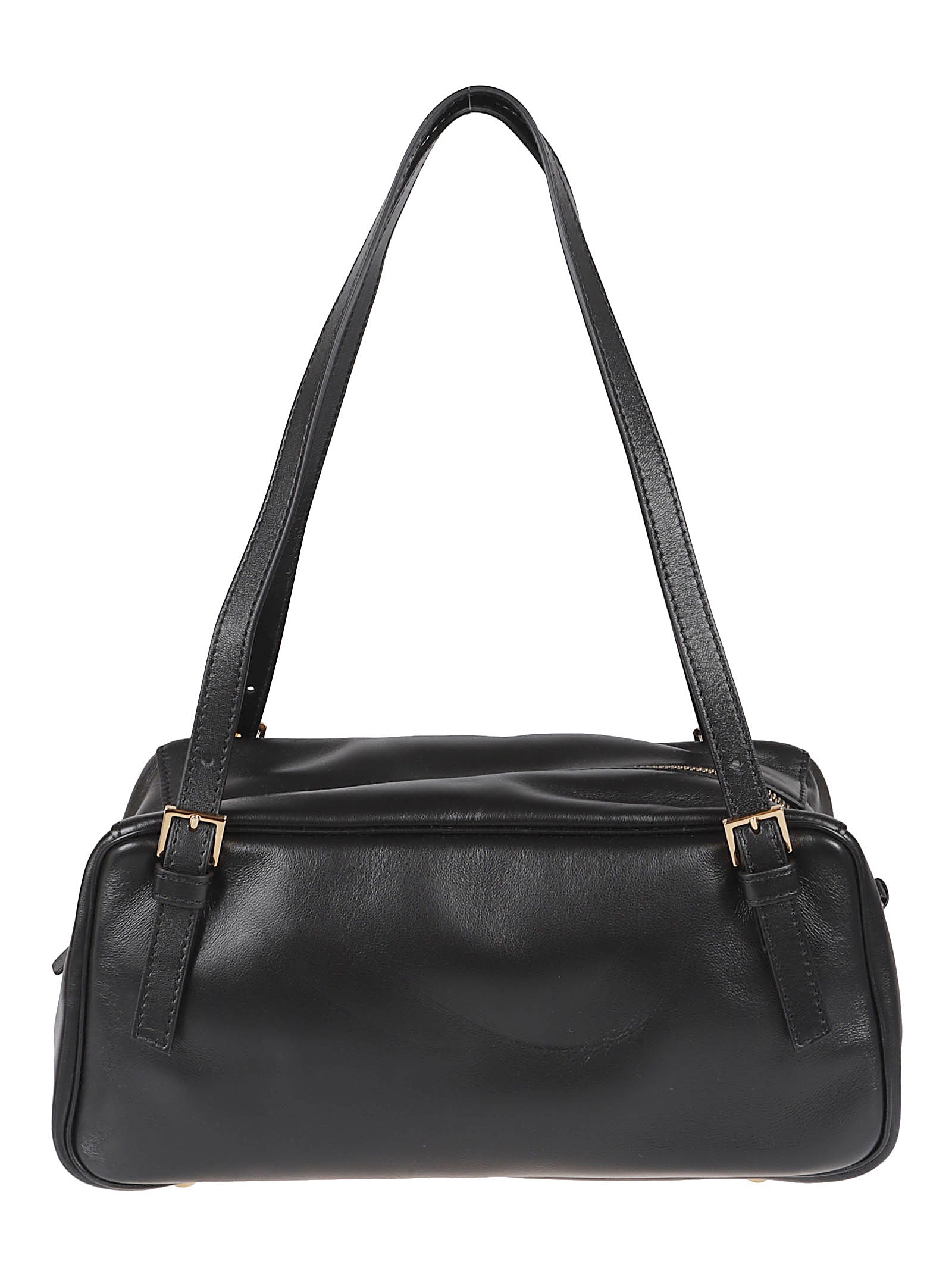 Rectangular Handbag In Smooth Lambskin Leather