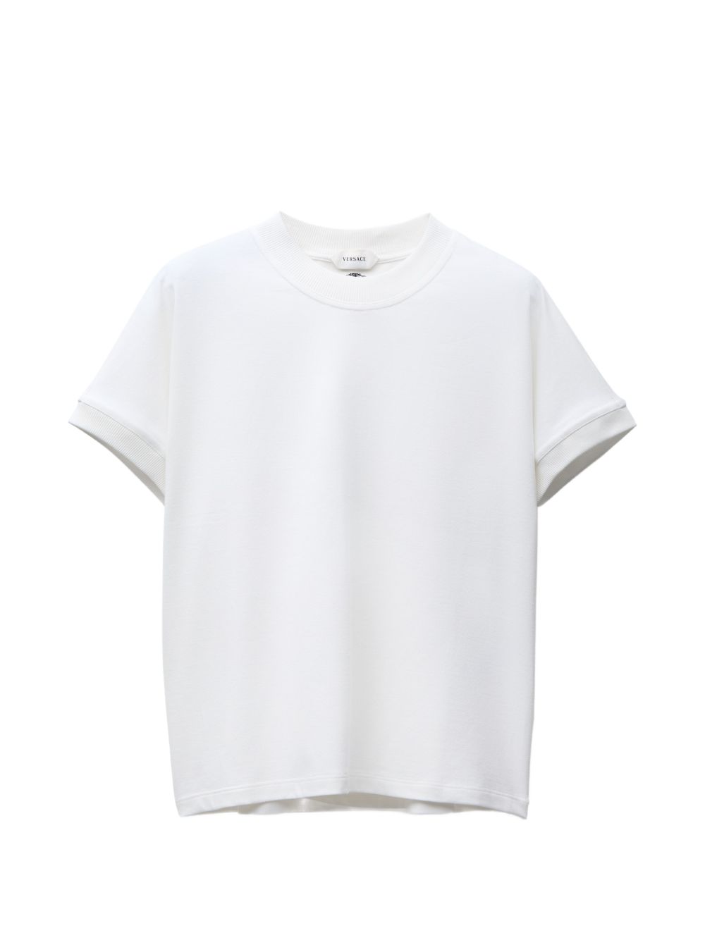 Short-Sleeve T-Shirt with Subtle Logo Detail