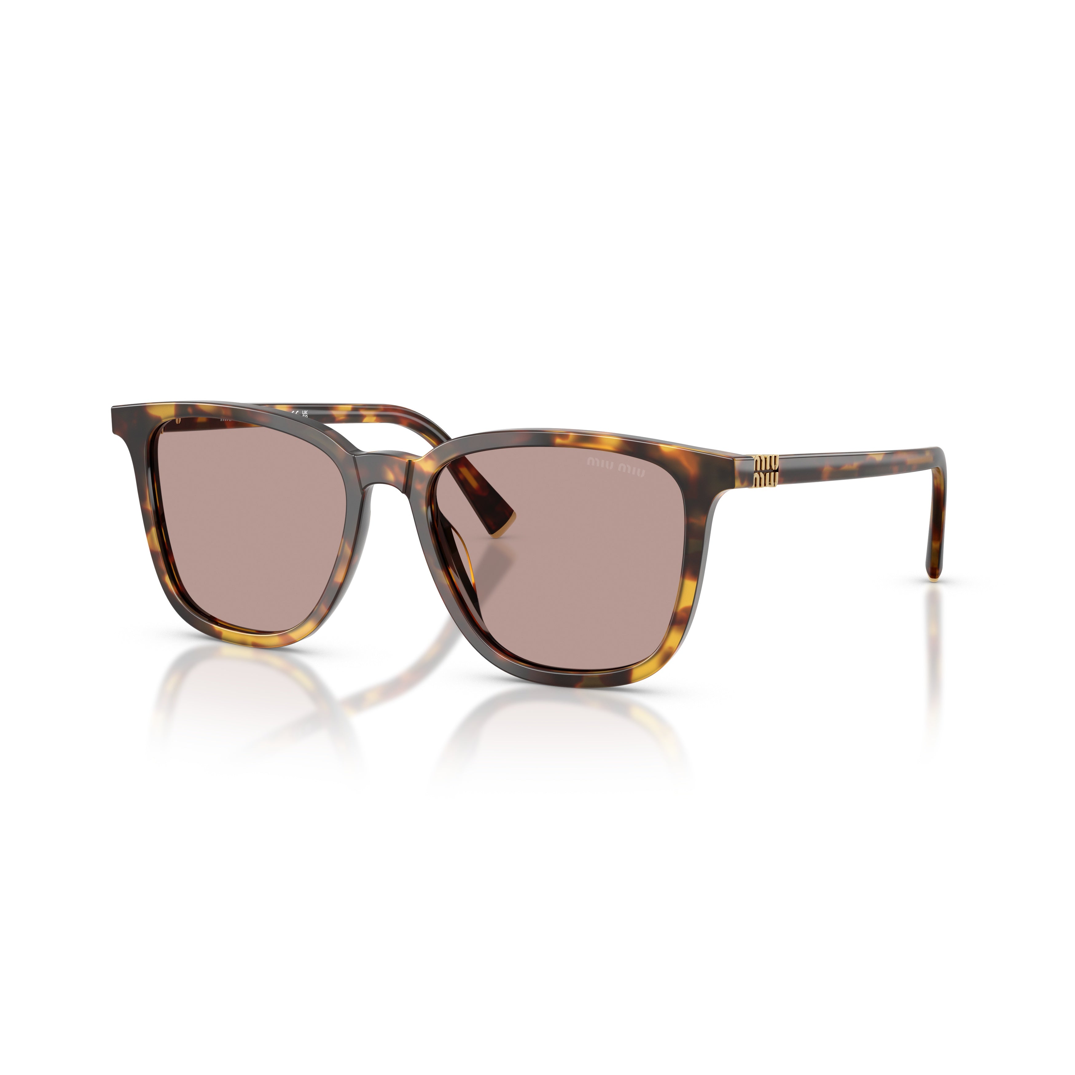 0mu B03s Classic Tortoiseshell Square Sunglasses