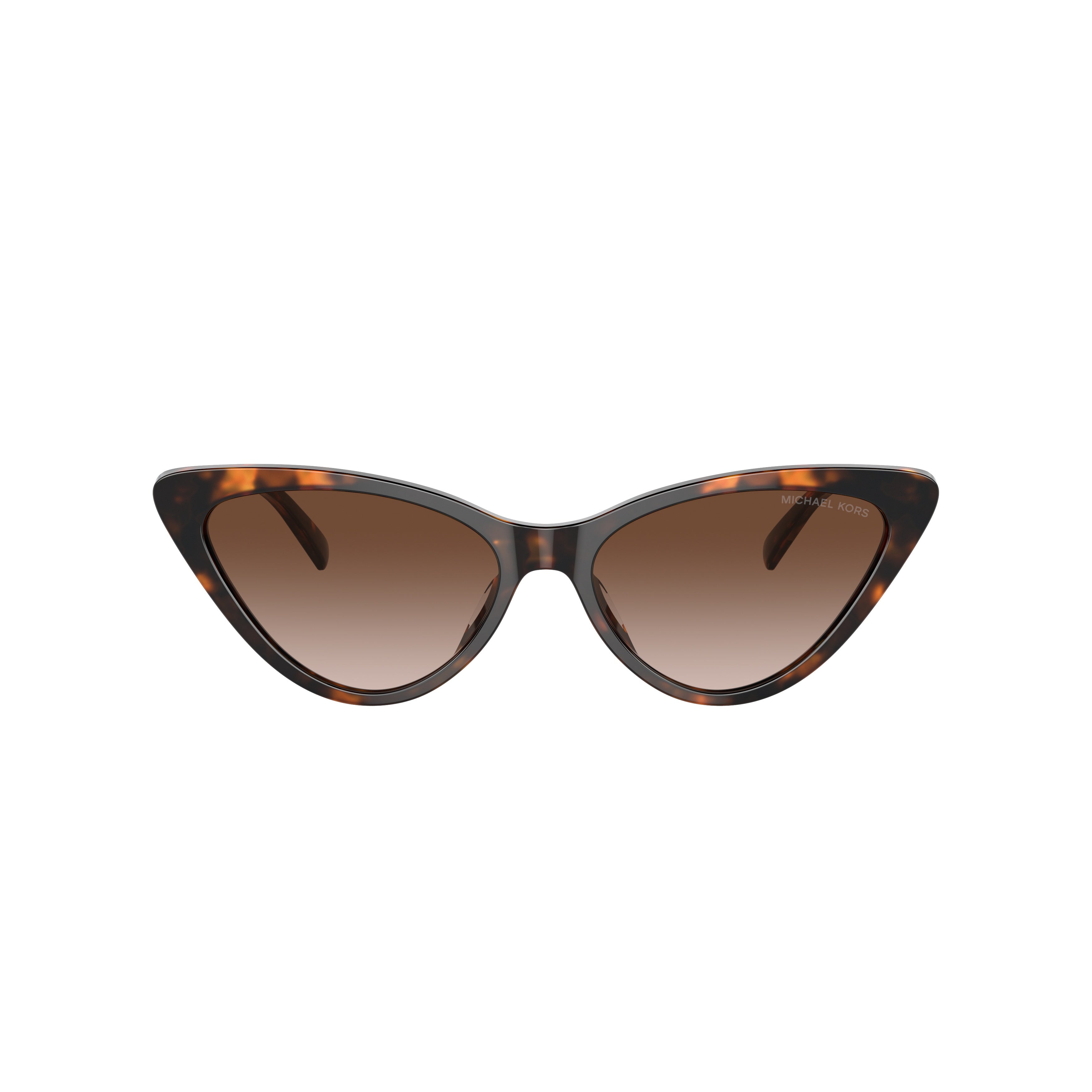 0mk2195u Cat-Eye Sunglasses with Tortoiseshell Frame and Gold Accents
