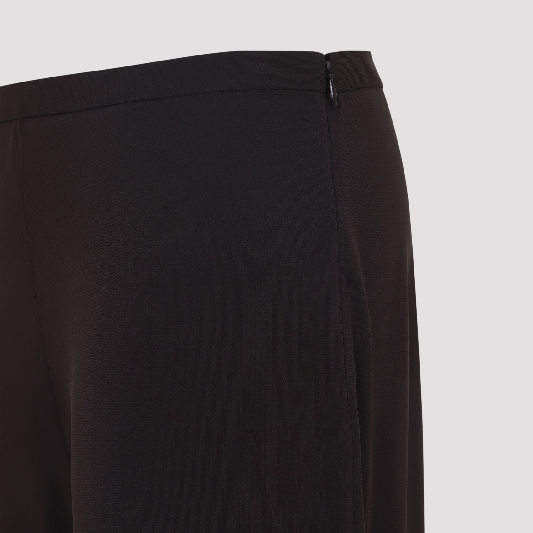 Straight-Leg Trousers with High Waist