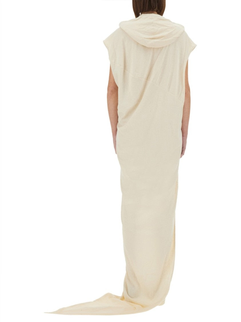 Relaxed Maxi Dress With Hood