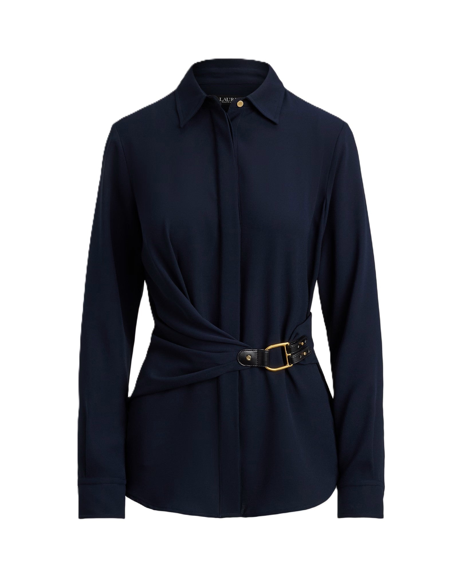 Navy Blue Kreshay Recycled Blouse Shirt