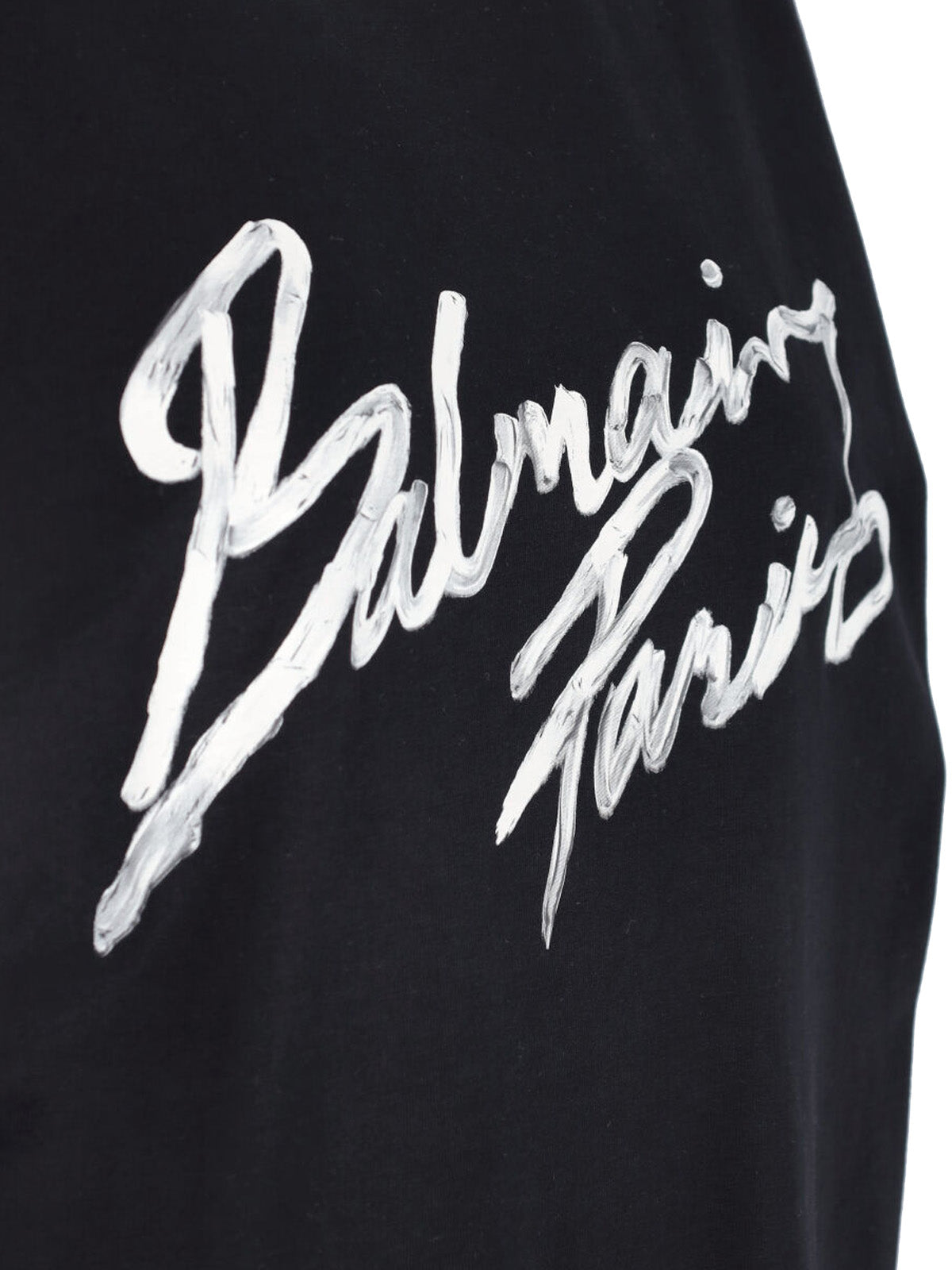 "Brush Print" T-Shirt – Black