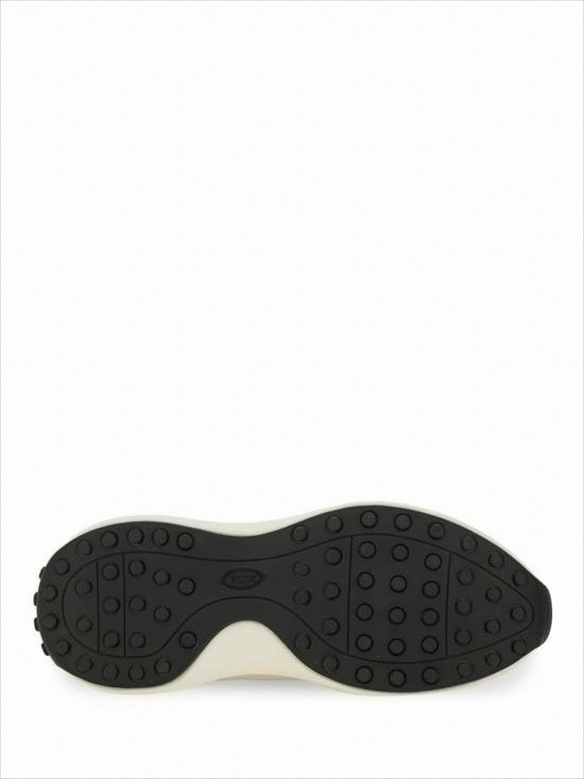Low-Profile Suede and Nubuck Sneakers with Cushioned Sole