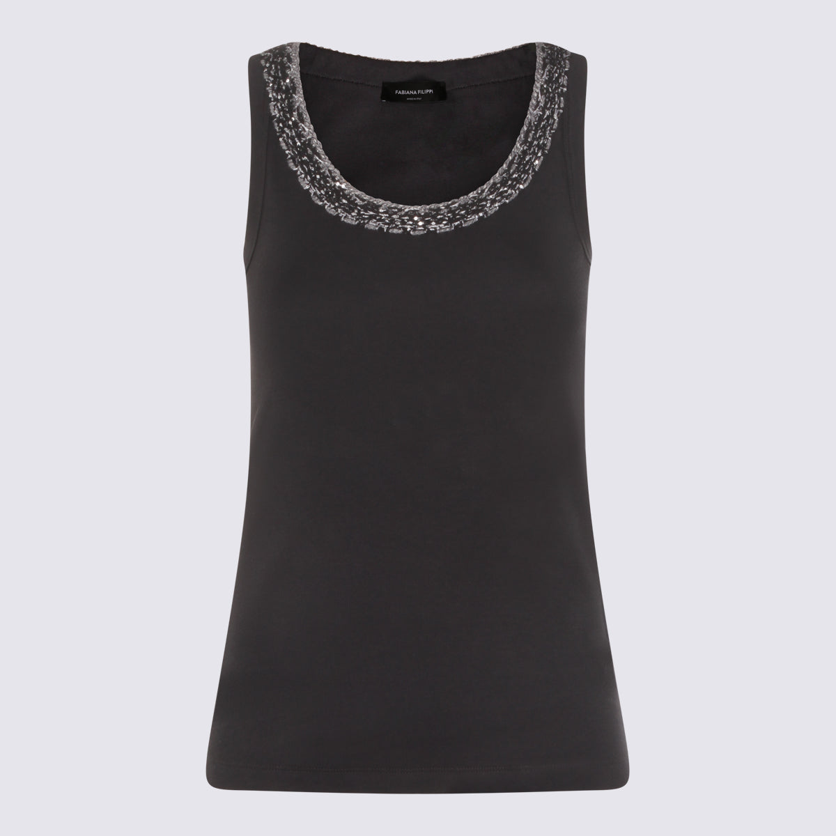 Navy Cotton Top