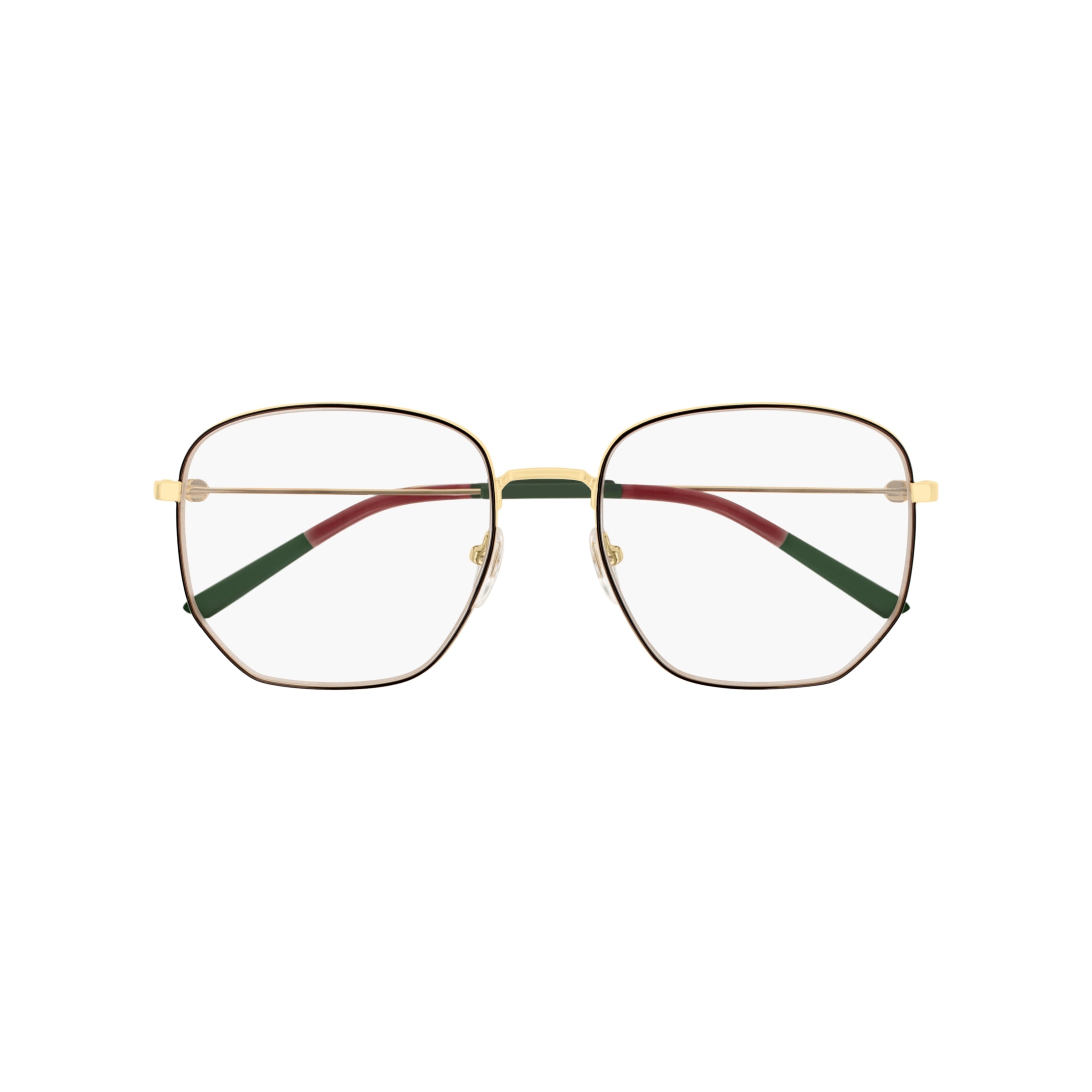 Gg0396o Gold-tone Metal Geometric Eyeglasses