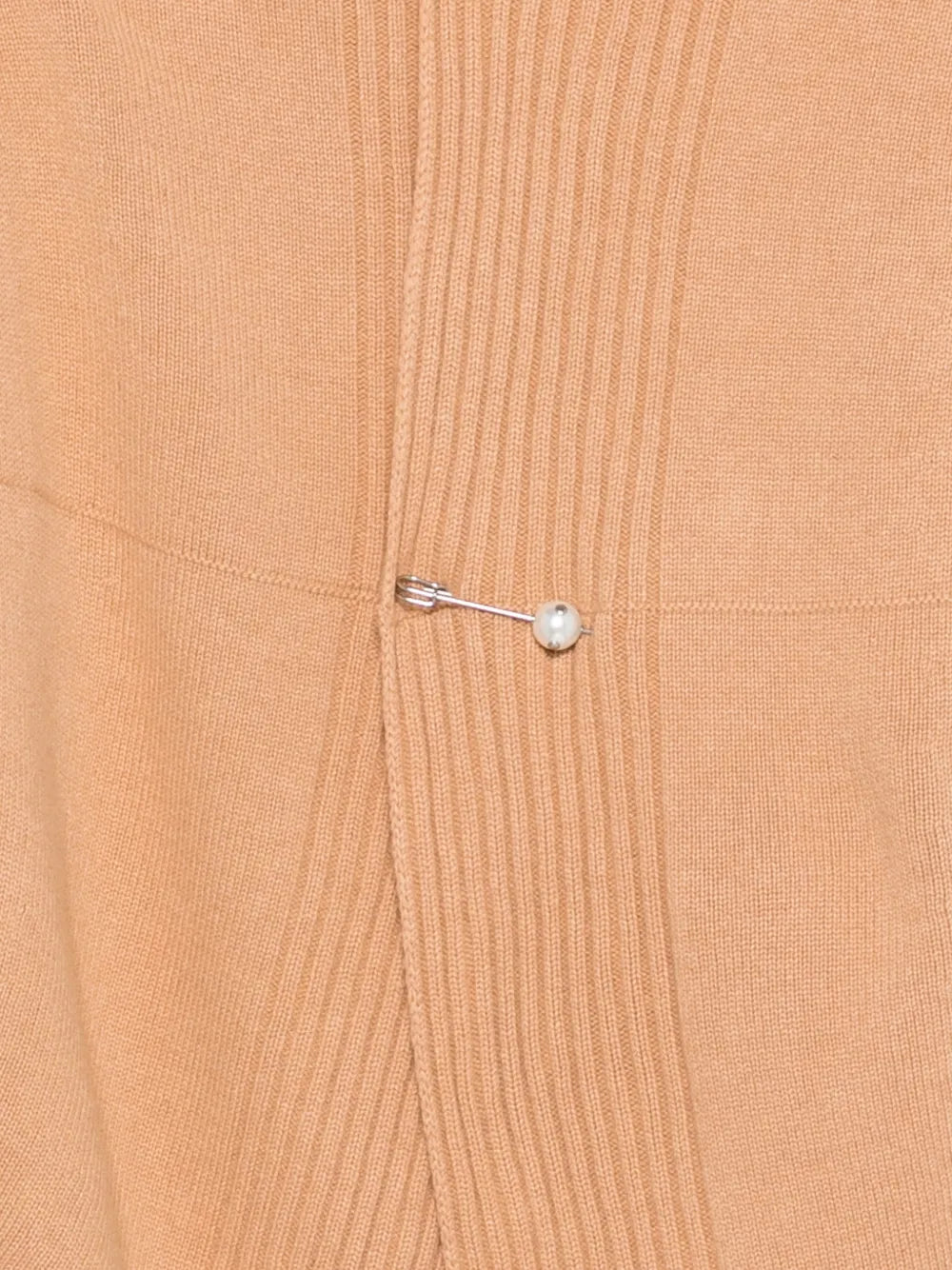 Knit Sweater with Silhouette and Soft Texture