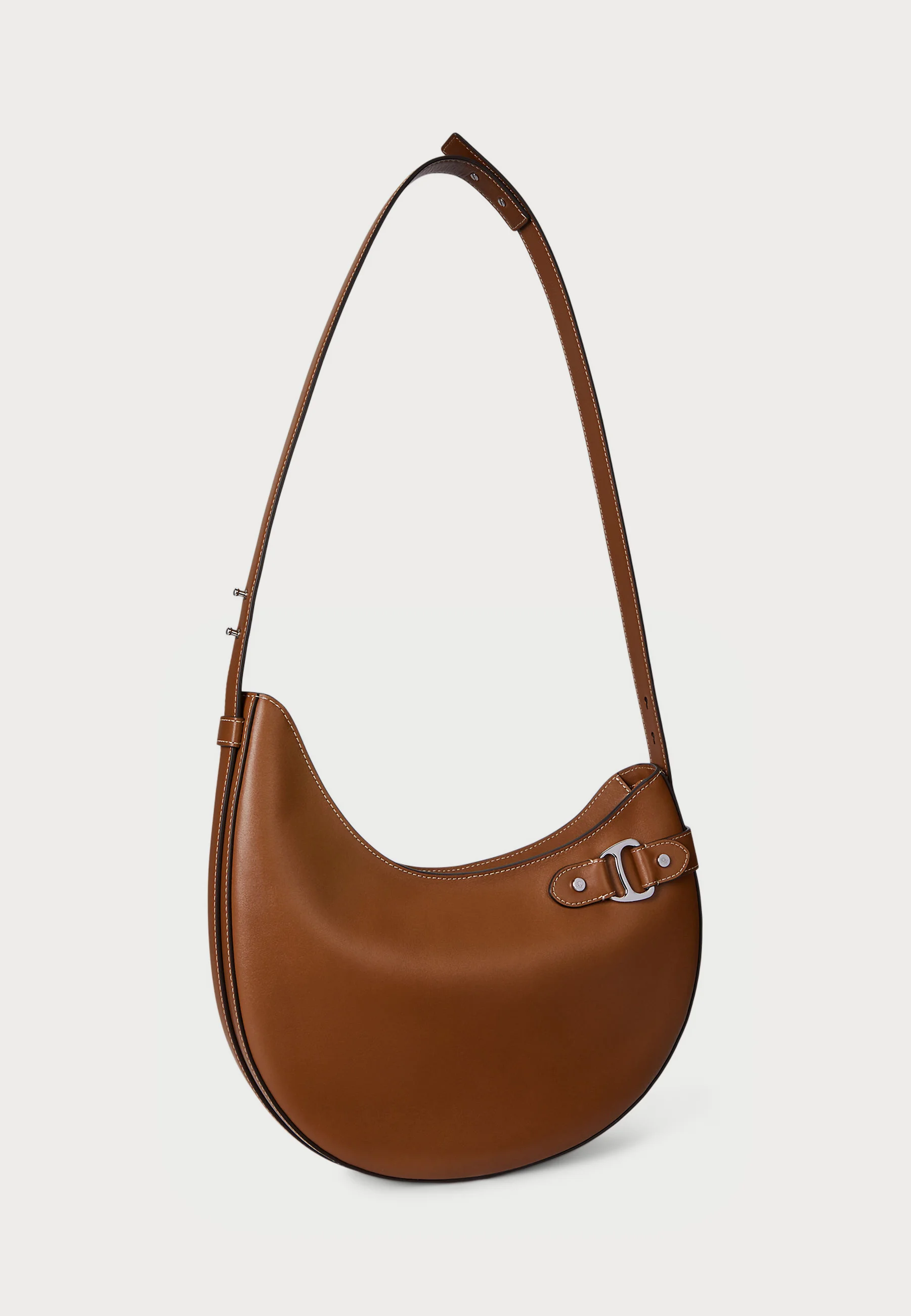 Brown Tasha Large Rattan Shoulder Bag