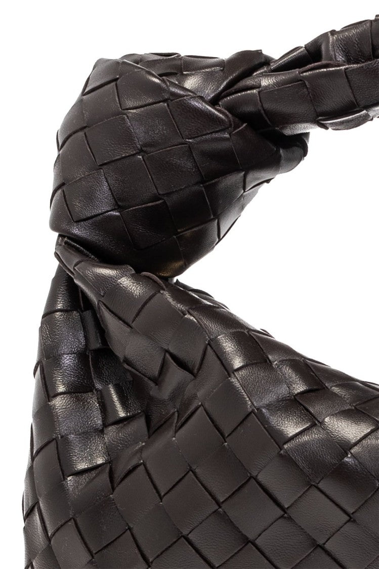 Woven Leather Tote Bag
