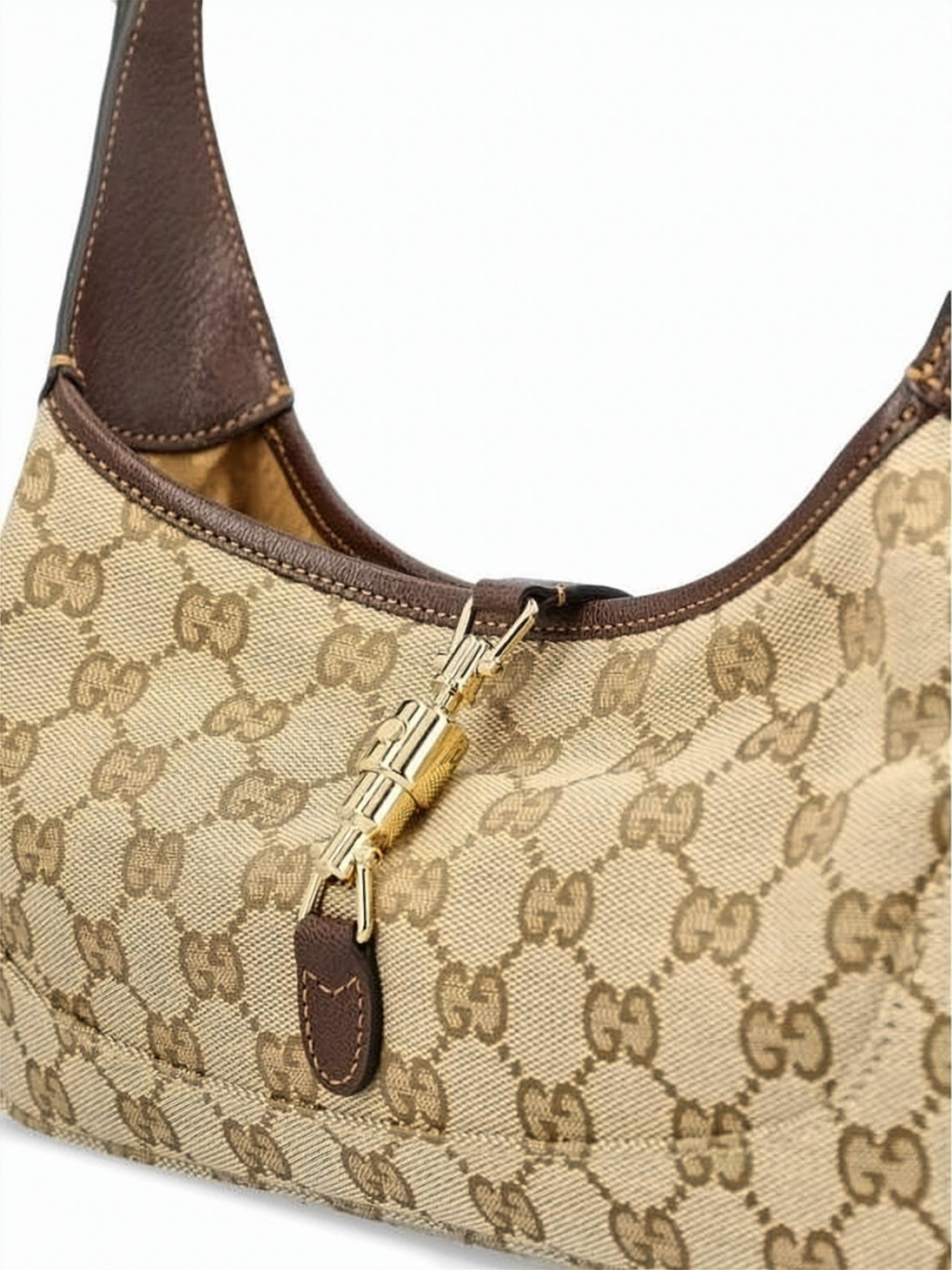 Monogram Canvas Slim Shoulder Bag