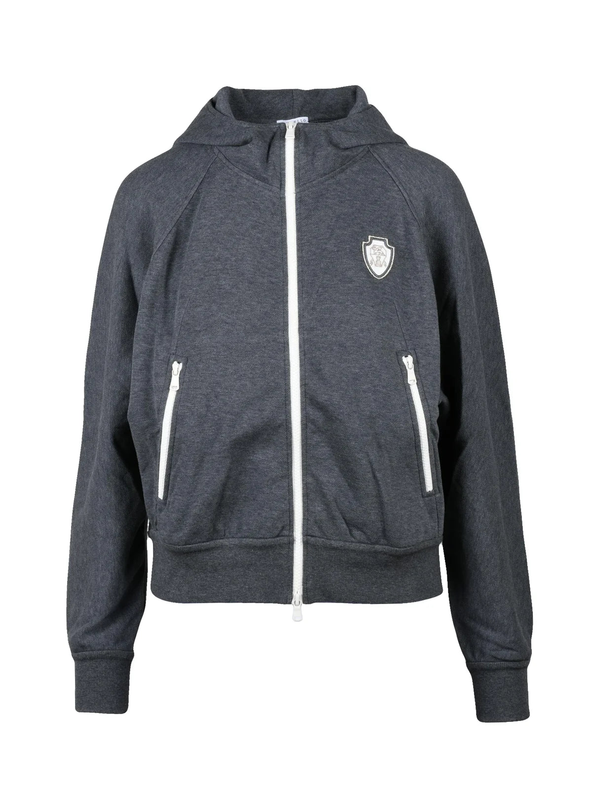 Zip Hoodie - Grey