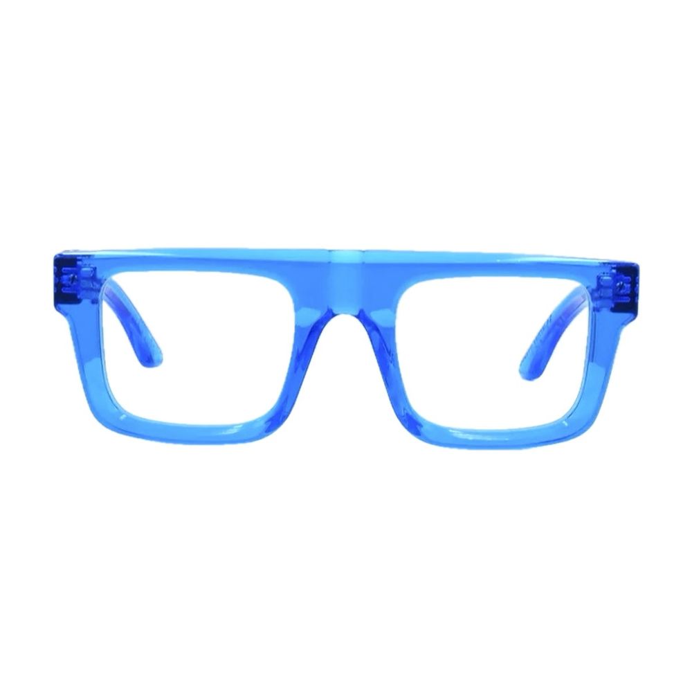 Krystal Sand Krystal Sand Transparent Electric Blue Sunglasses
