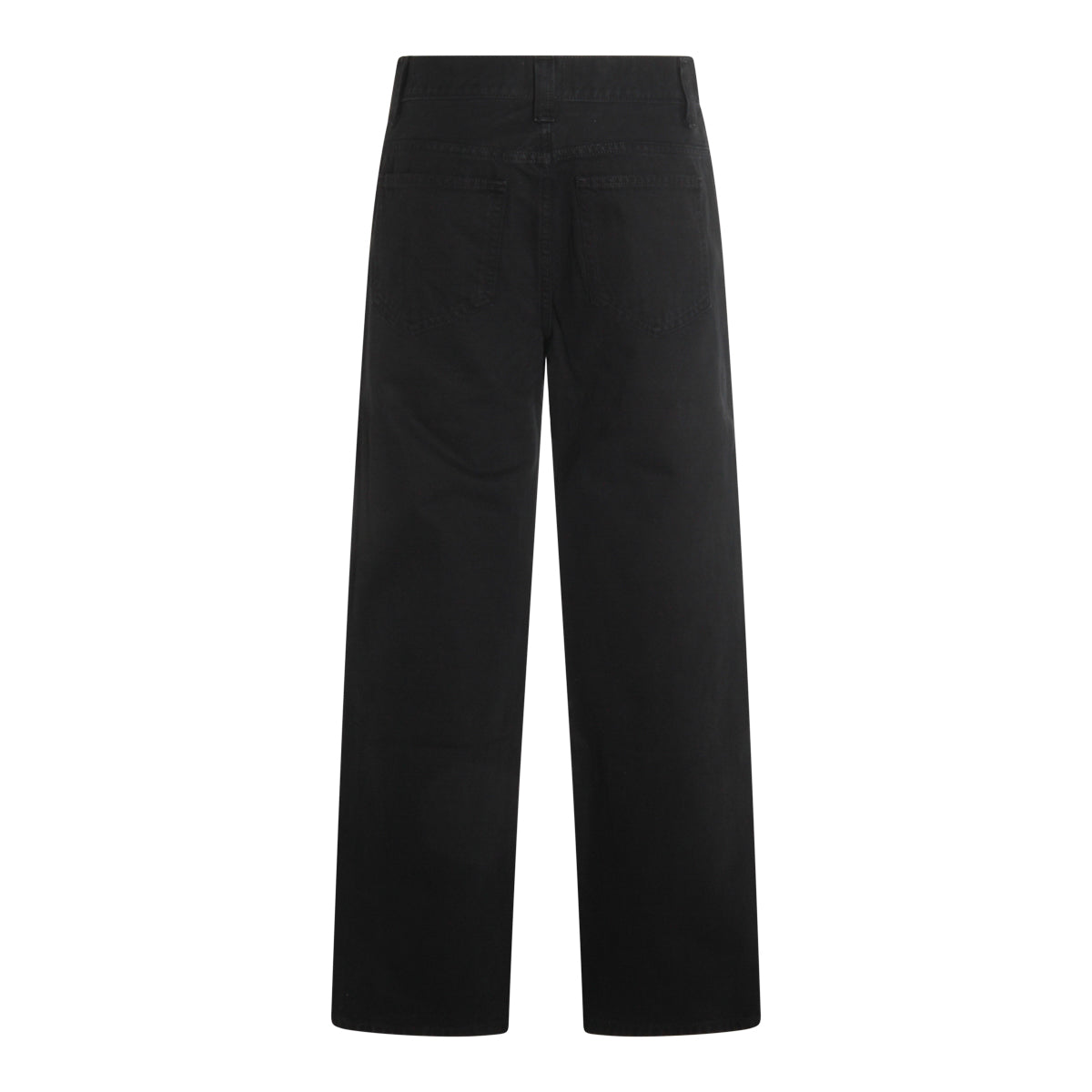 Black Cotton Jeans