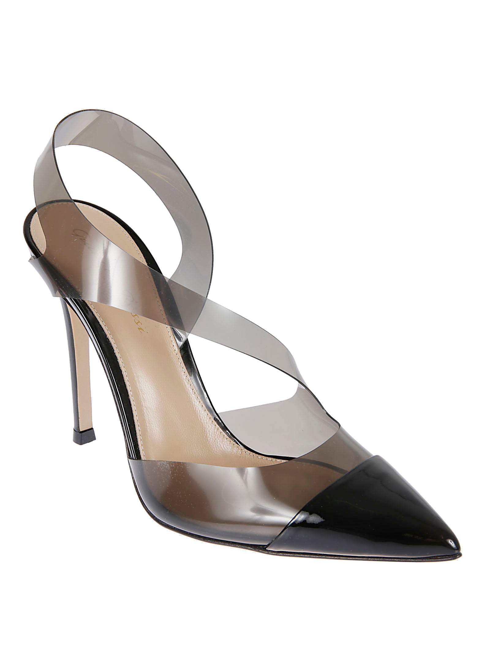 Translucent Smoky Pumps