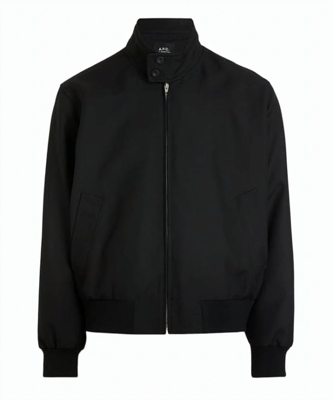 Black Jacket with High Collar