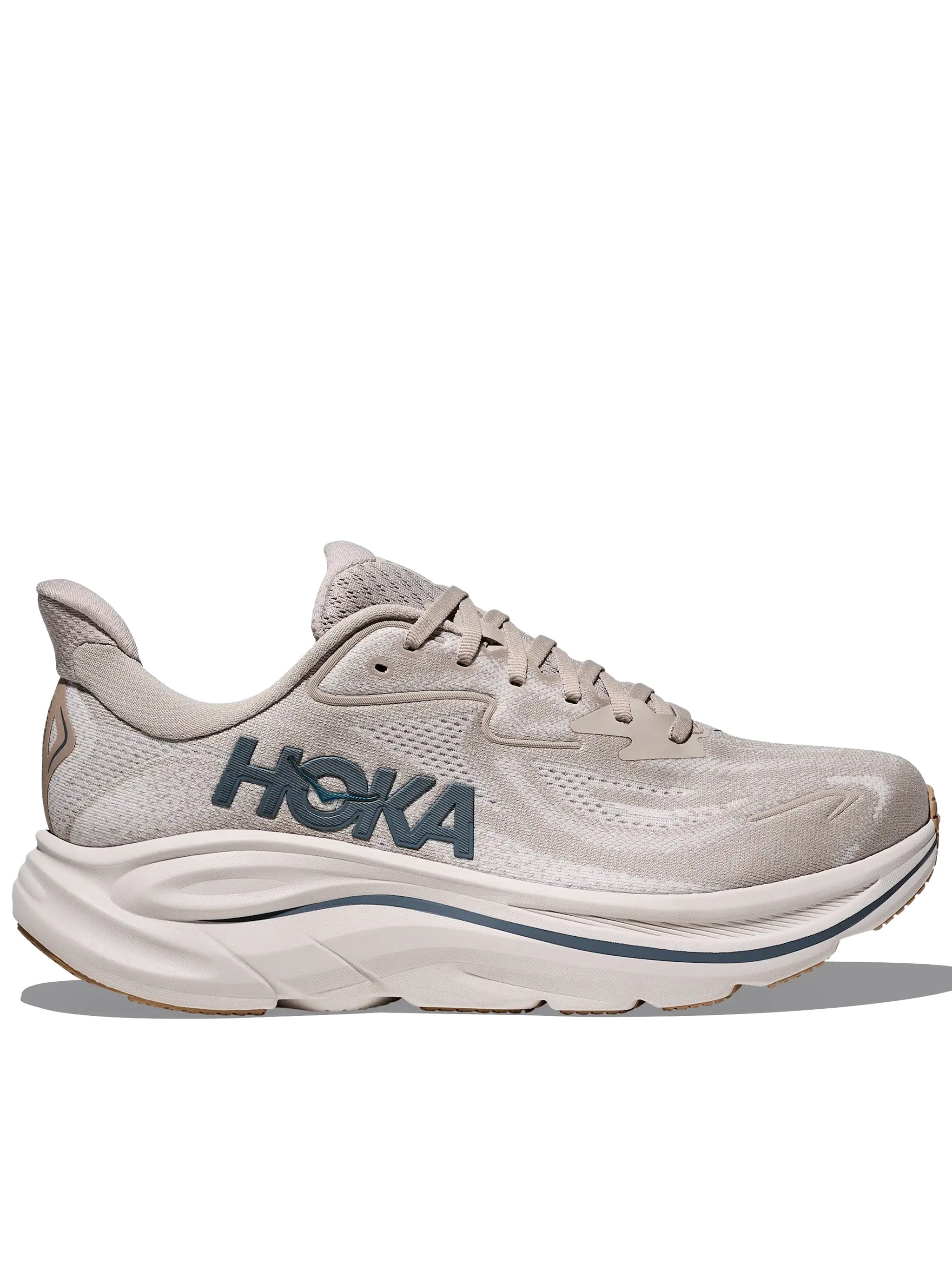 Beige Clifton 10 Cushioned Mesh Sneakers