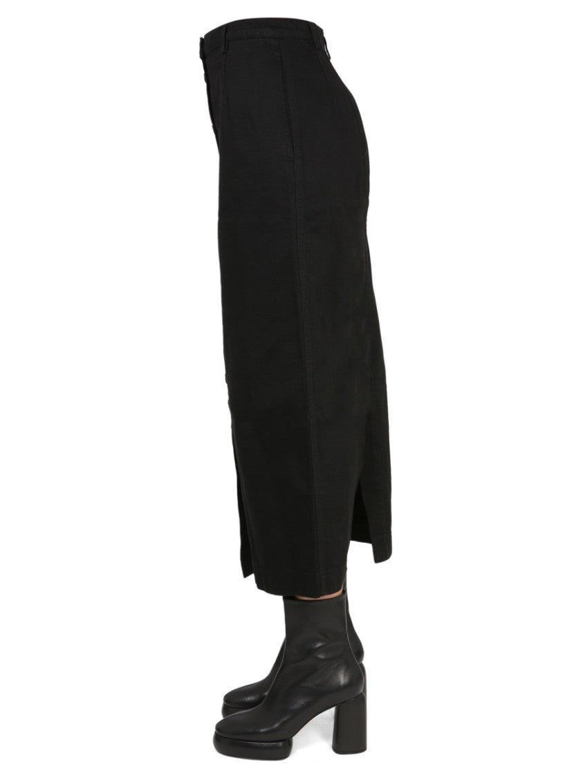 Black Midi Skirt