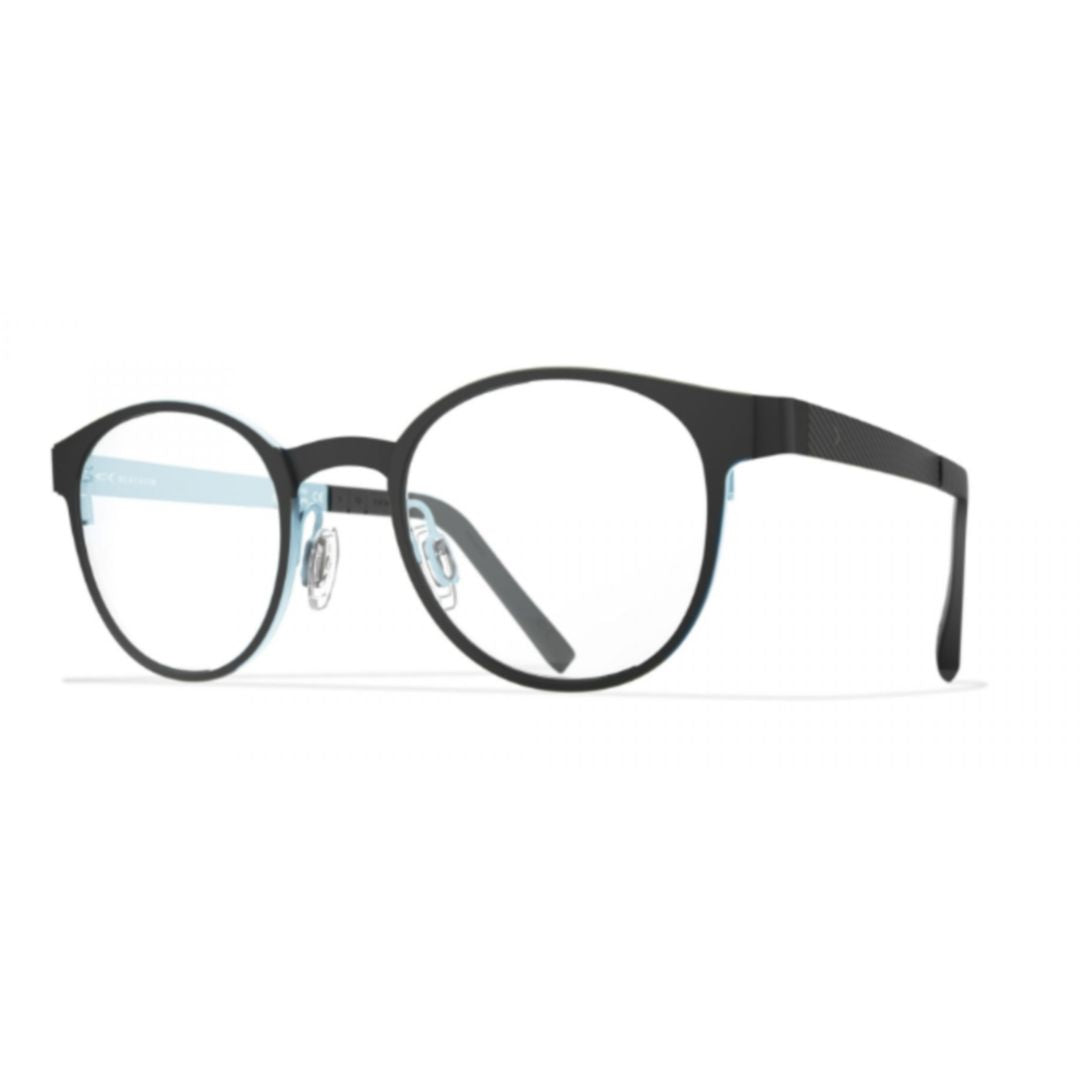 Bf728 Key West Sleek Round Frame Eyeglasses with Matte Finish
