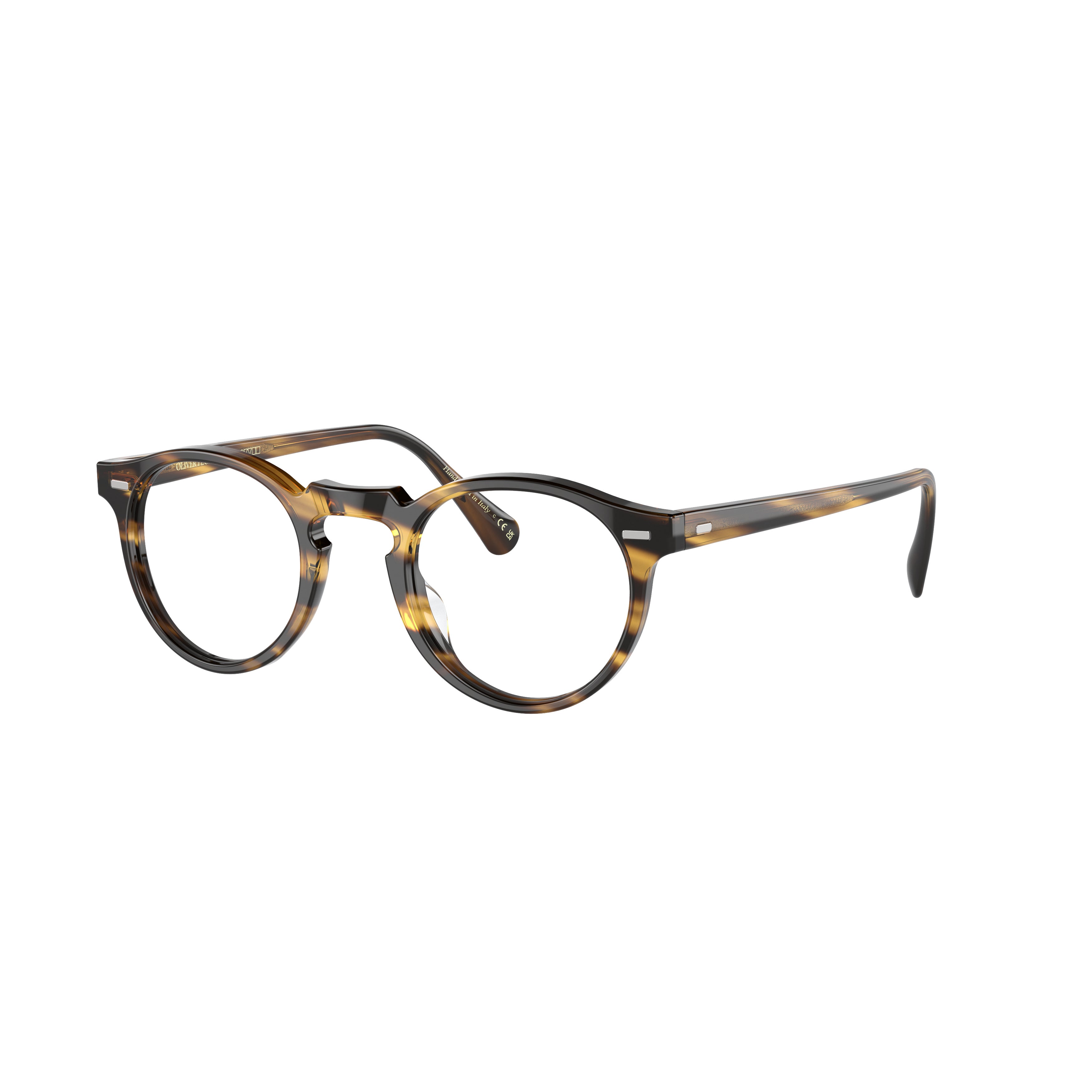 0ov5186 Round Frame Tortoiseshell Acetate Eyeglasses