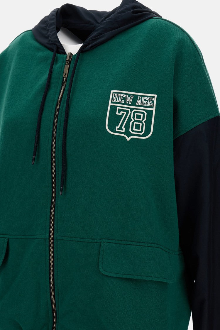 Reversible Hooded Jacket