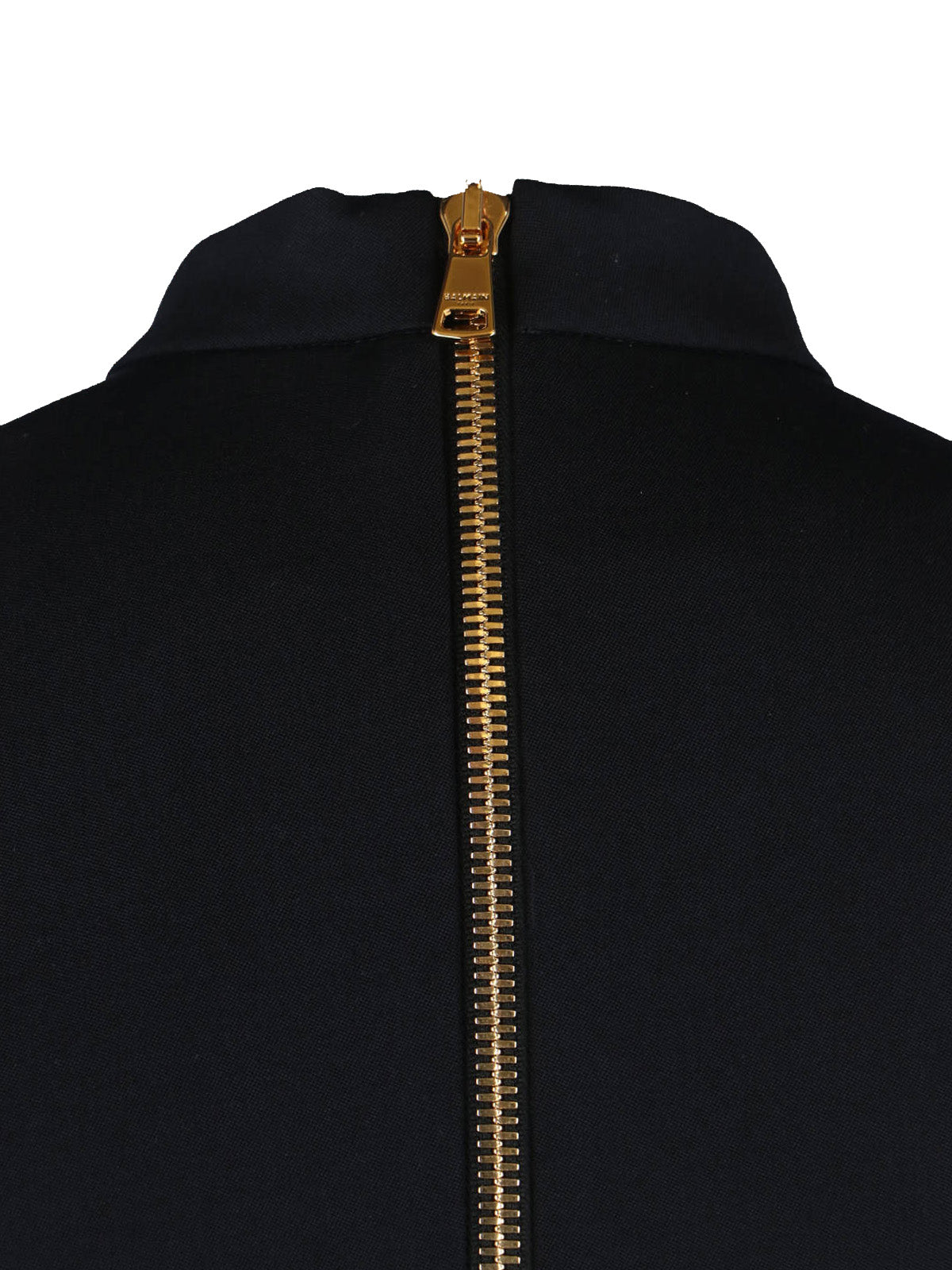 Mini Wool Dress – Black