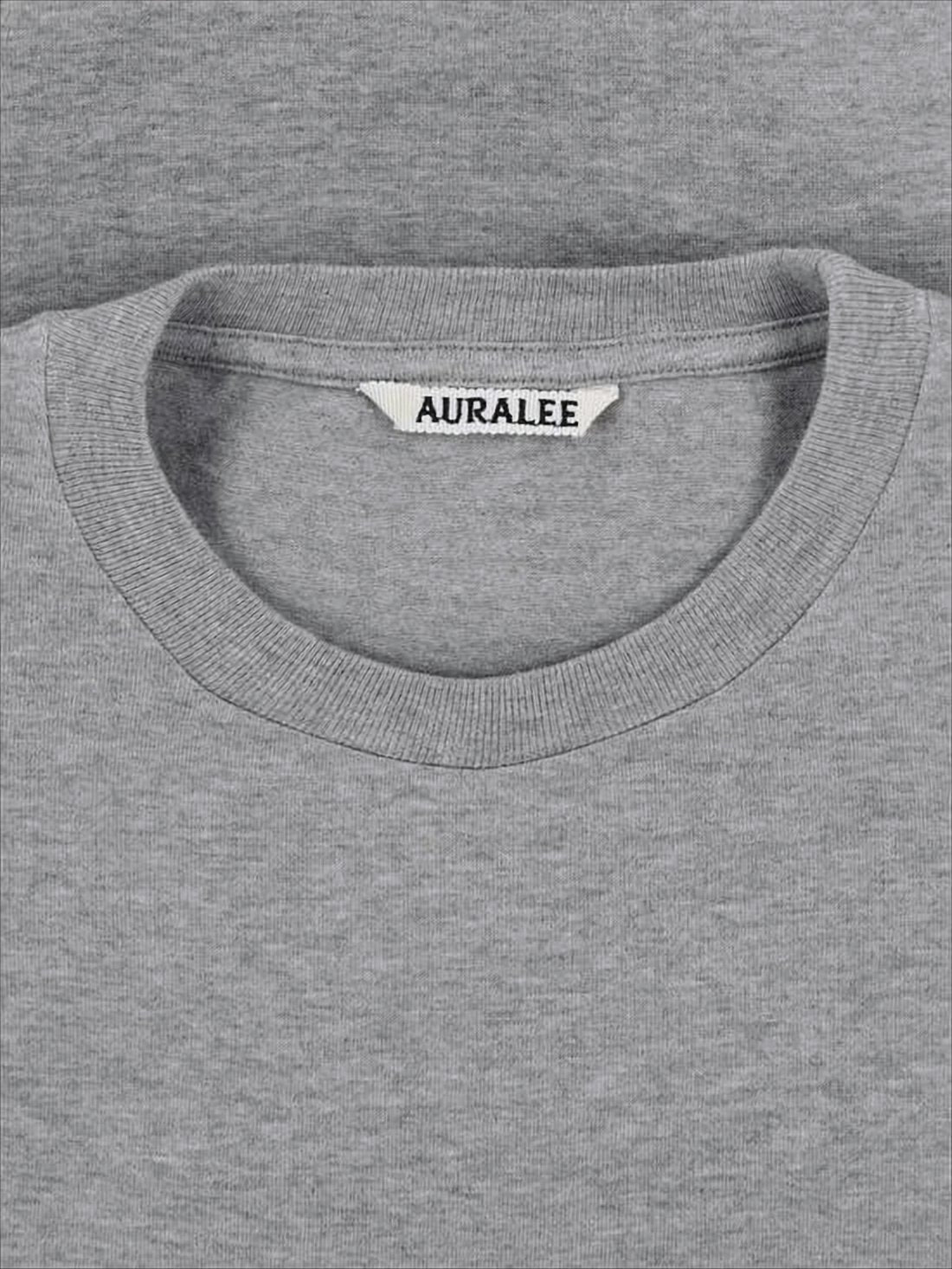 Slightly Boxy Grey Cotton T-Shirt