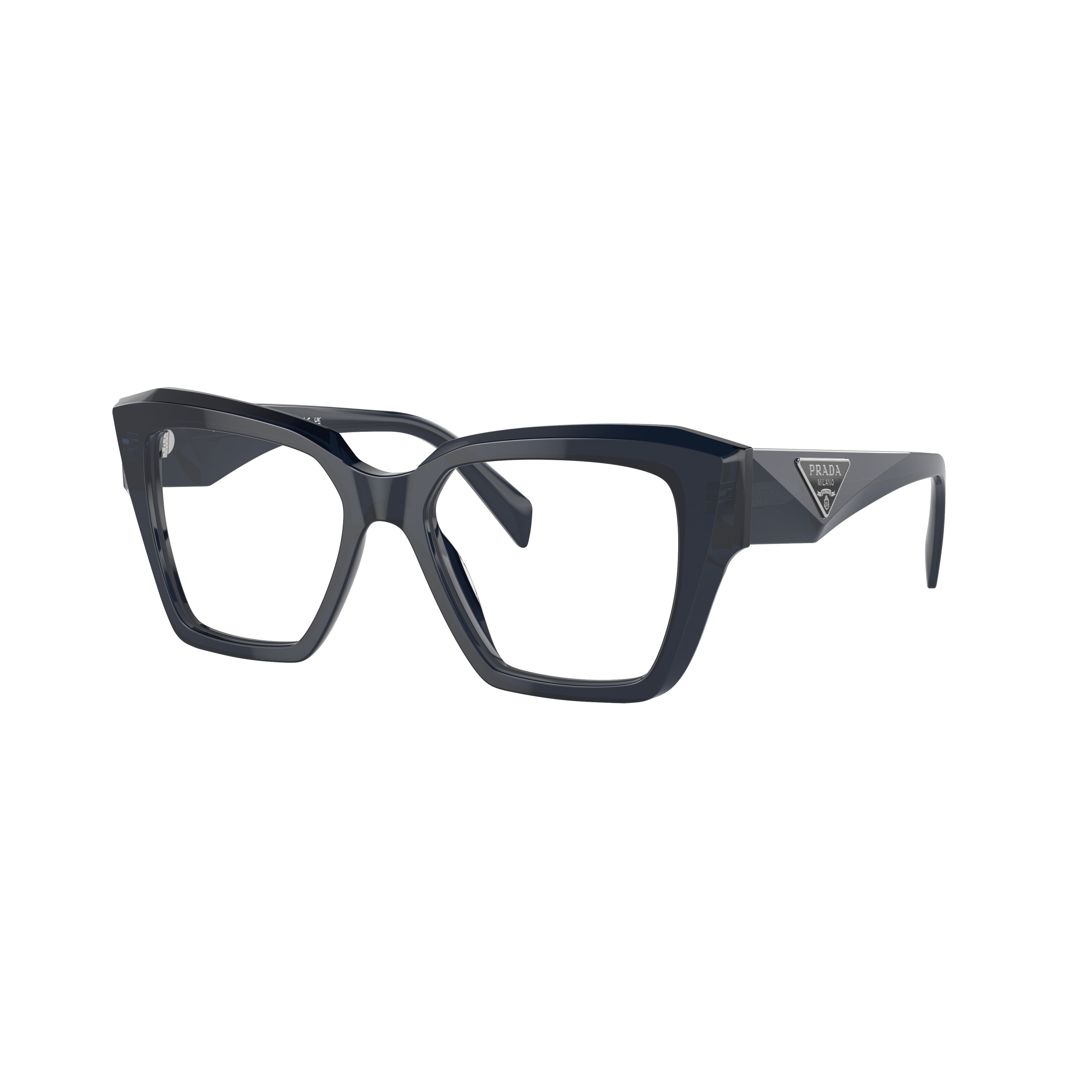 0pr 09zv Oversized Black Acetate Eyeglasses