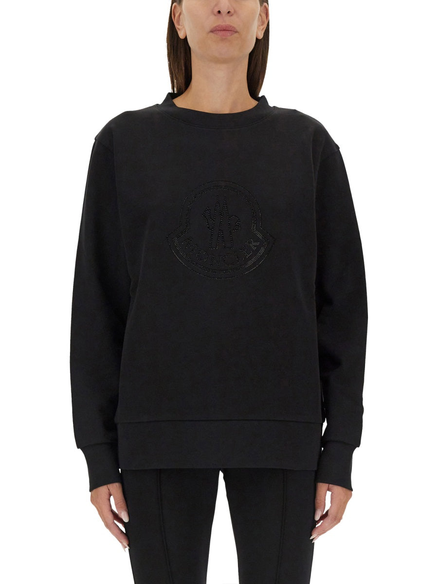 Moncler Logo-Detail Regular Fit Sweatshirt