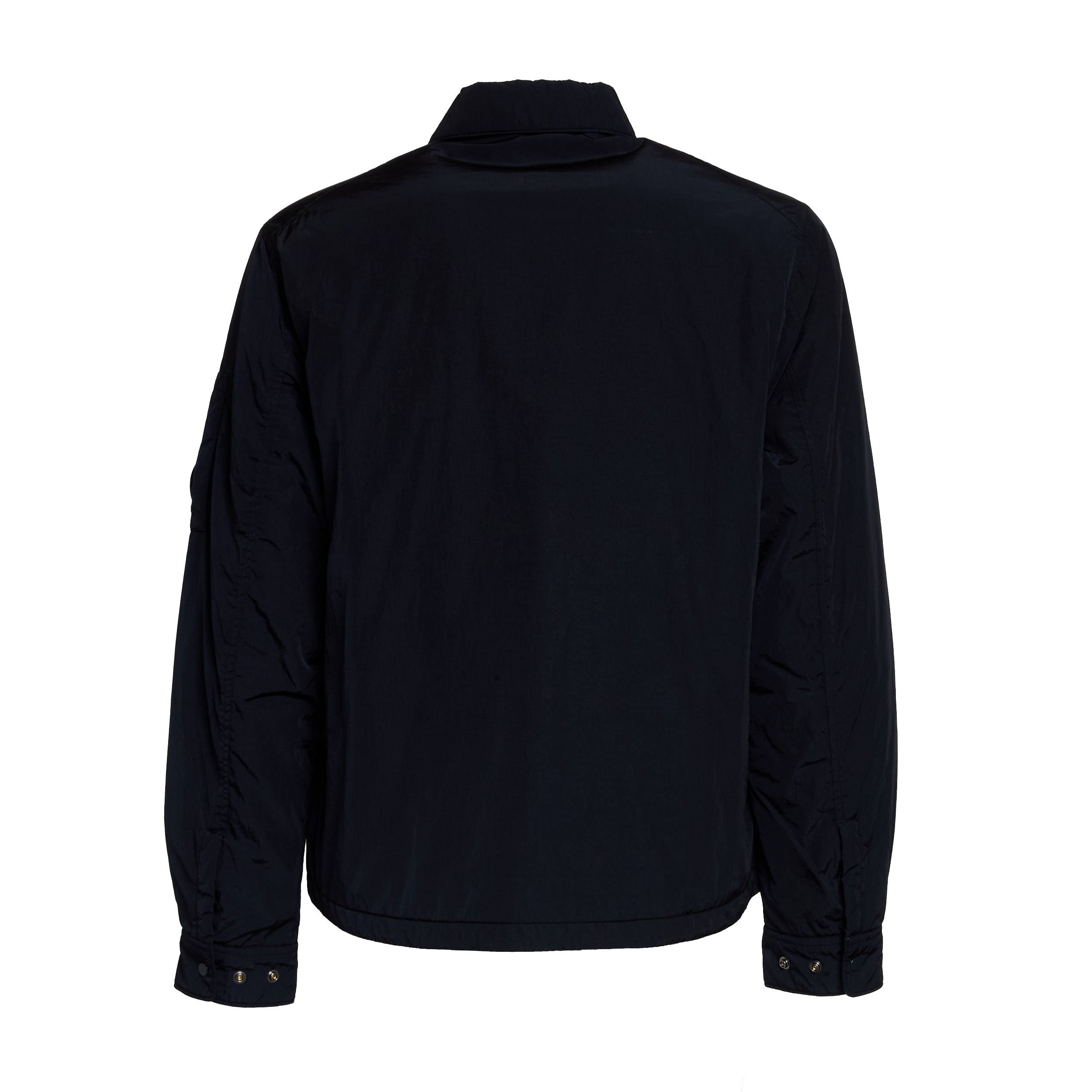 Chrome-R Lens Button Overshirt Padded