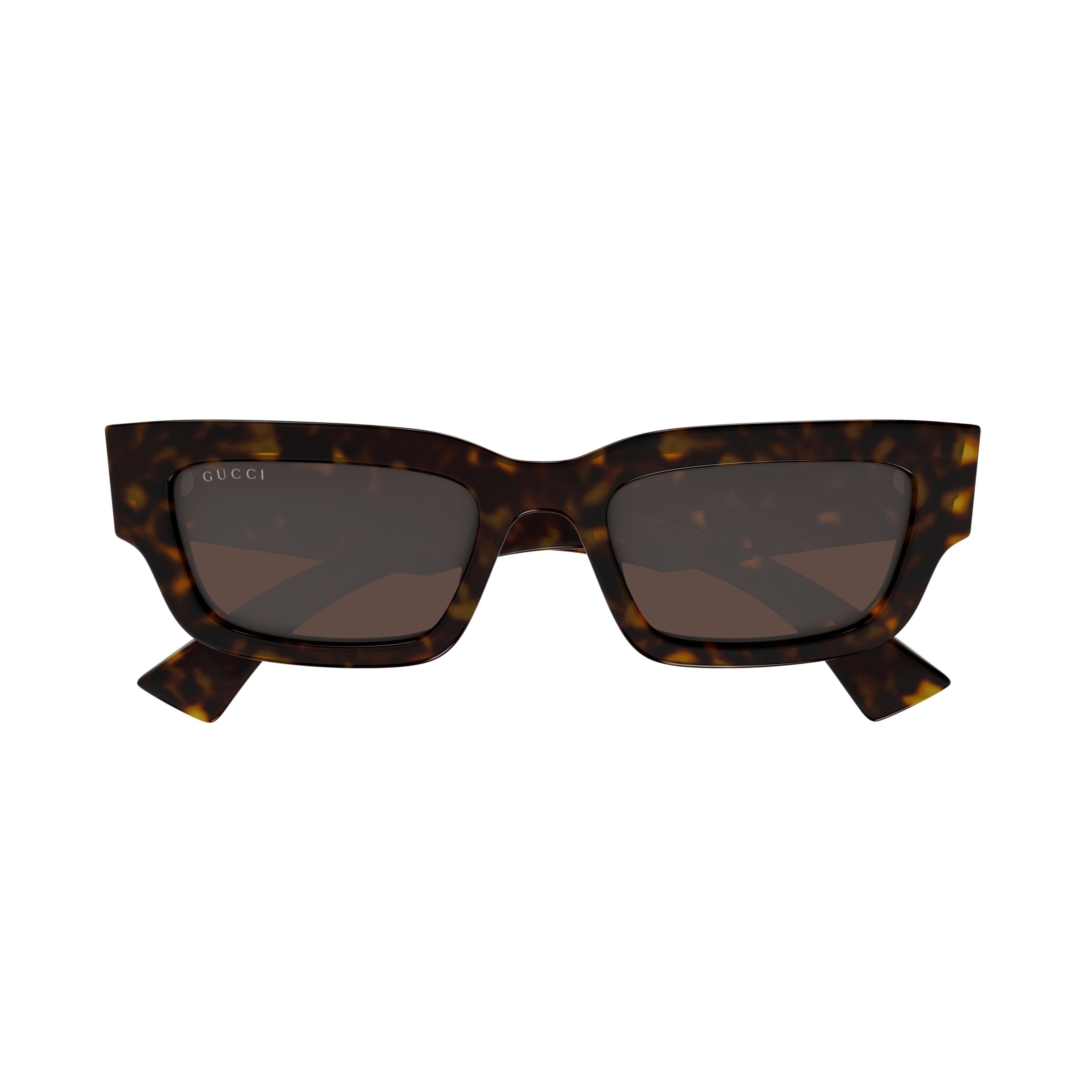 Gg1838s Rectangular Tortoiseshell Acetate Sunglasses